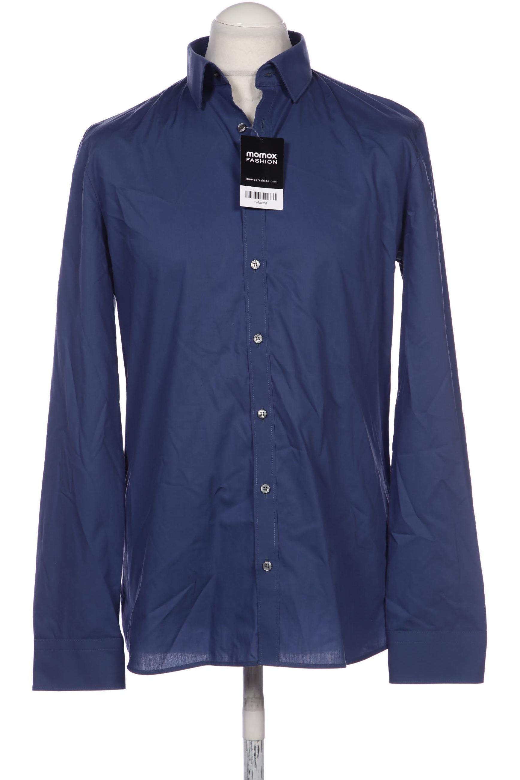 

Olymp Herren Hemd, marineblau, Gr. 52