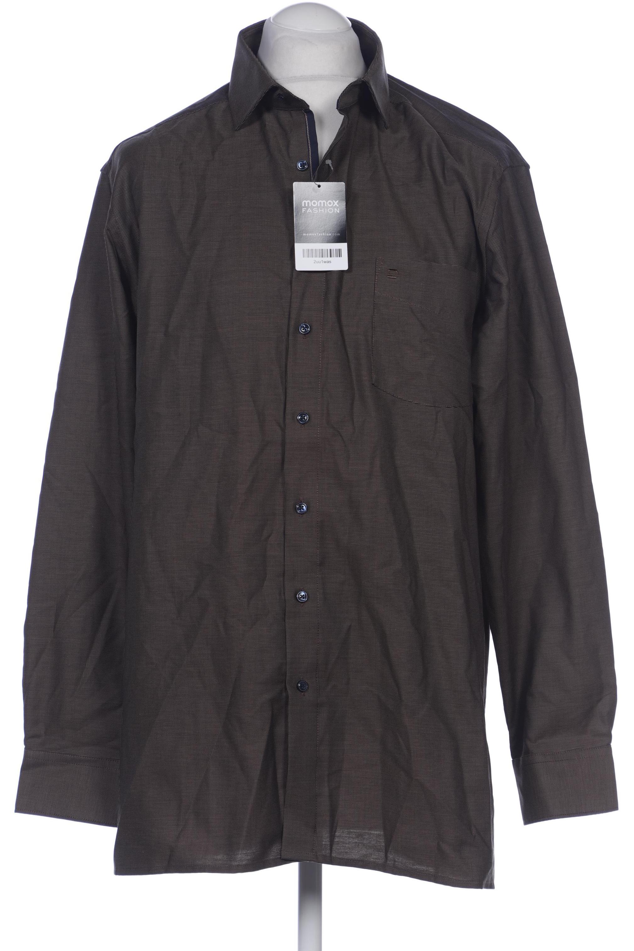 

Olymp Herren Hemd, braun, Gr. 54