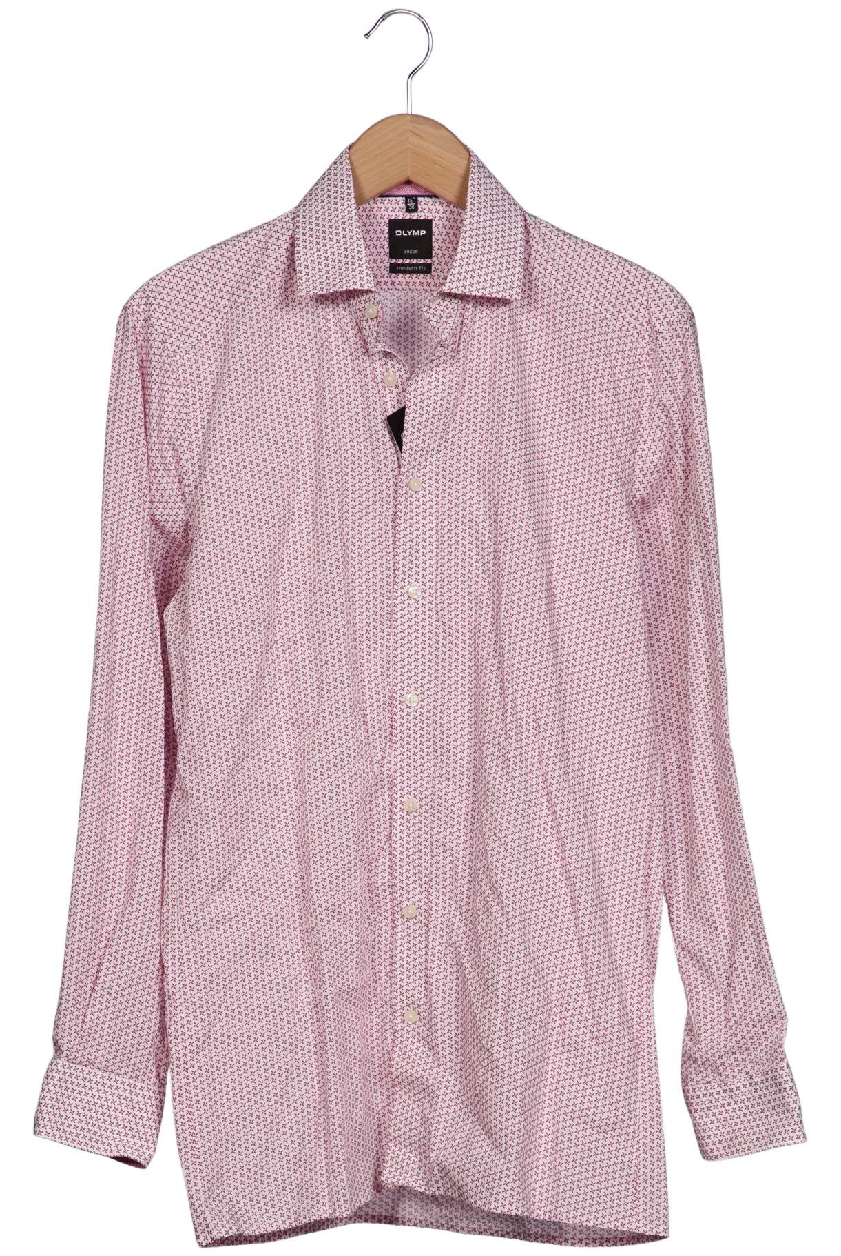 

Olymp Herren Hemd, pink, Gr. 46