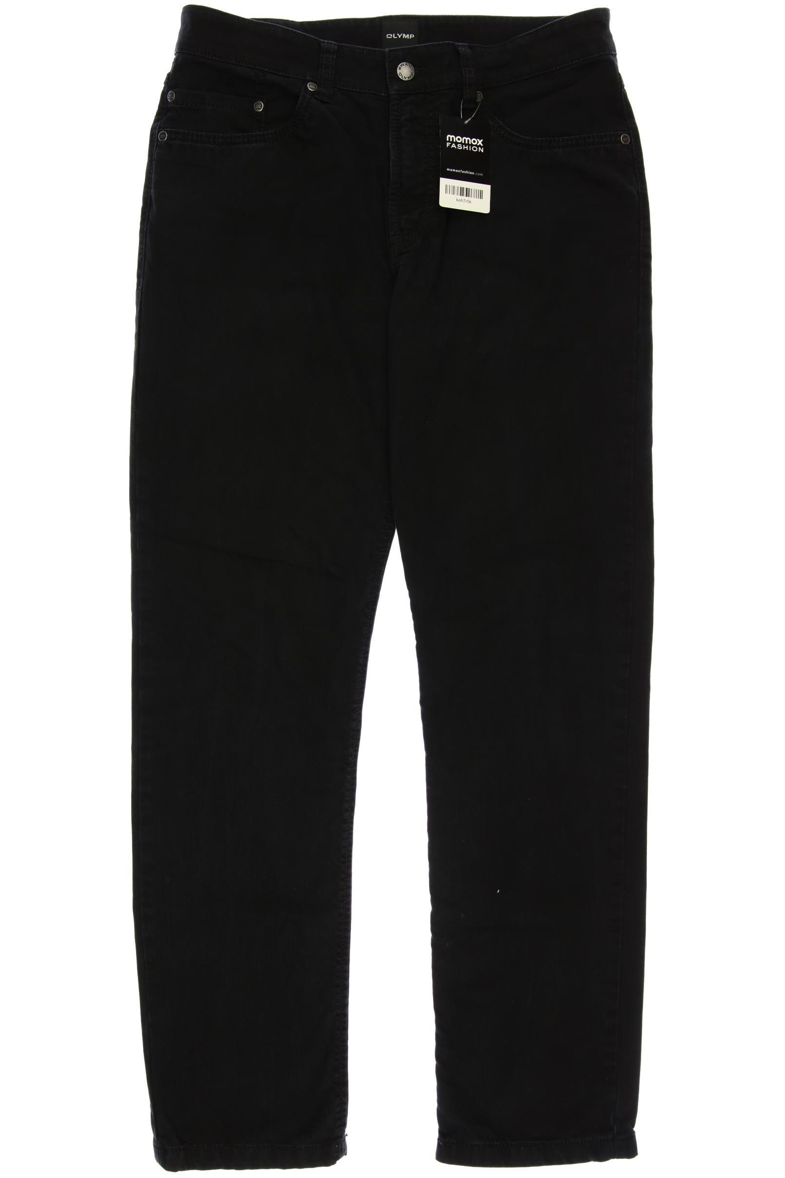 

Olymp Herren Jeans, schwarz, Gr. 31