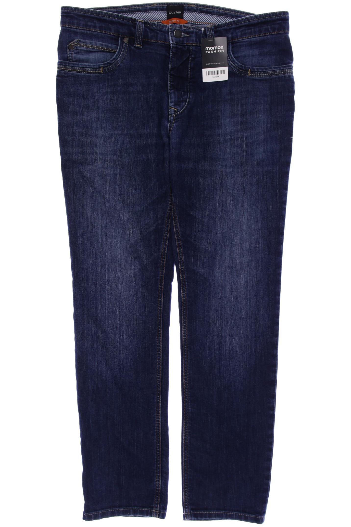 

Olymp Herren Jeans, marineblau