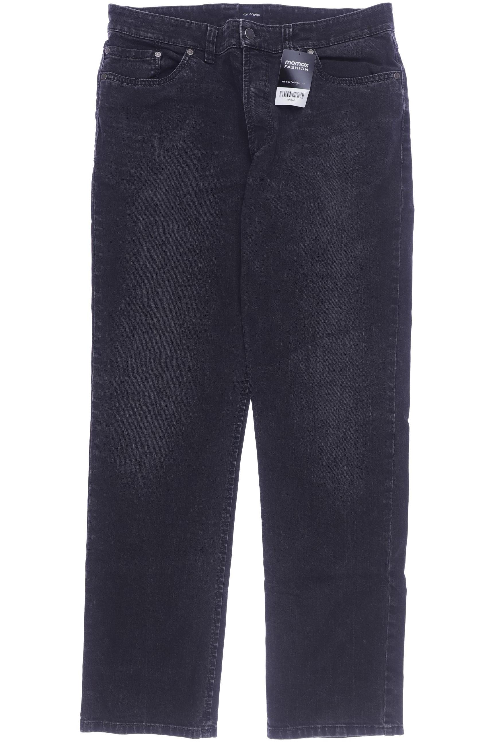 

Olymp Herren Jeans, schwarz, Gr. 54