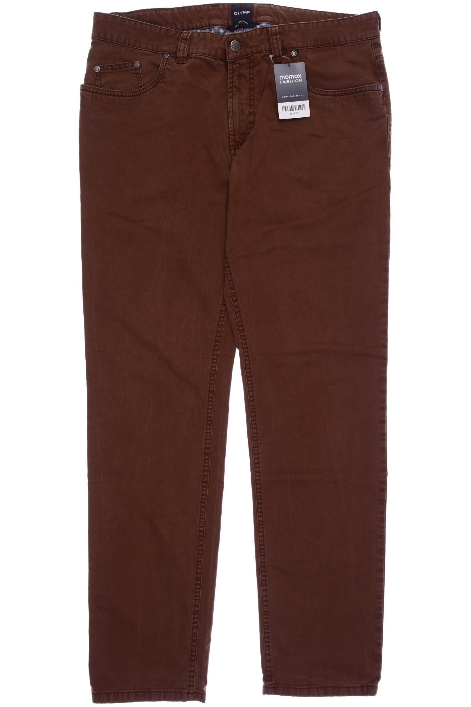 

Olymp Herren Jeans, braun, Gr. 36