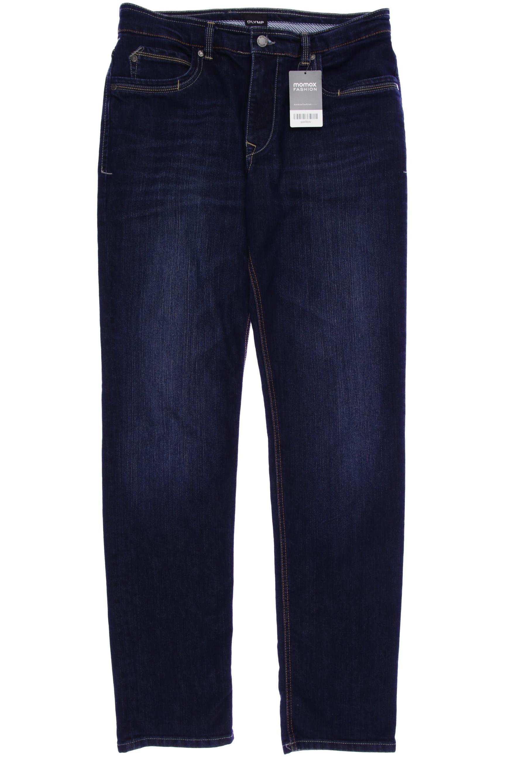

Olymp Herren Jeans, marineblau, Gr. 34