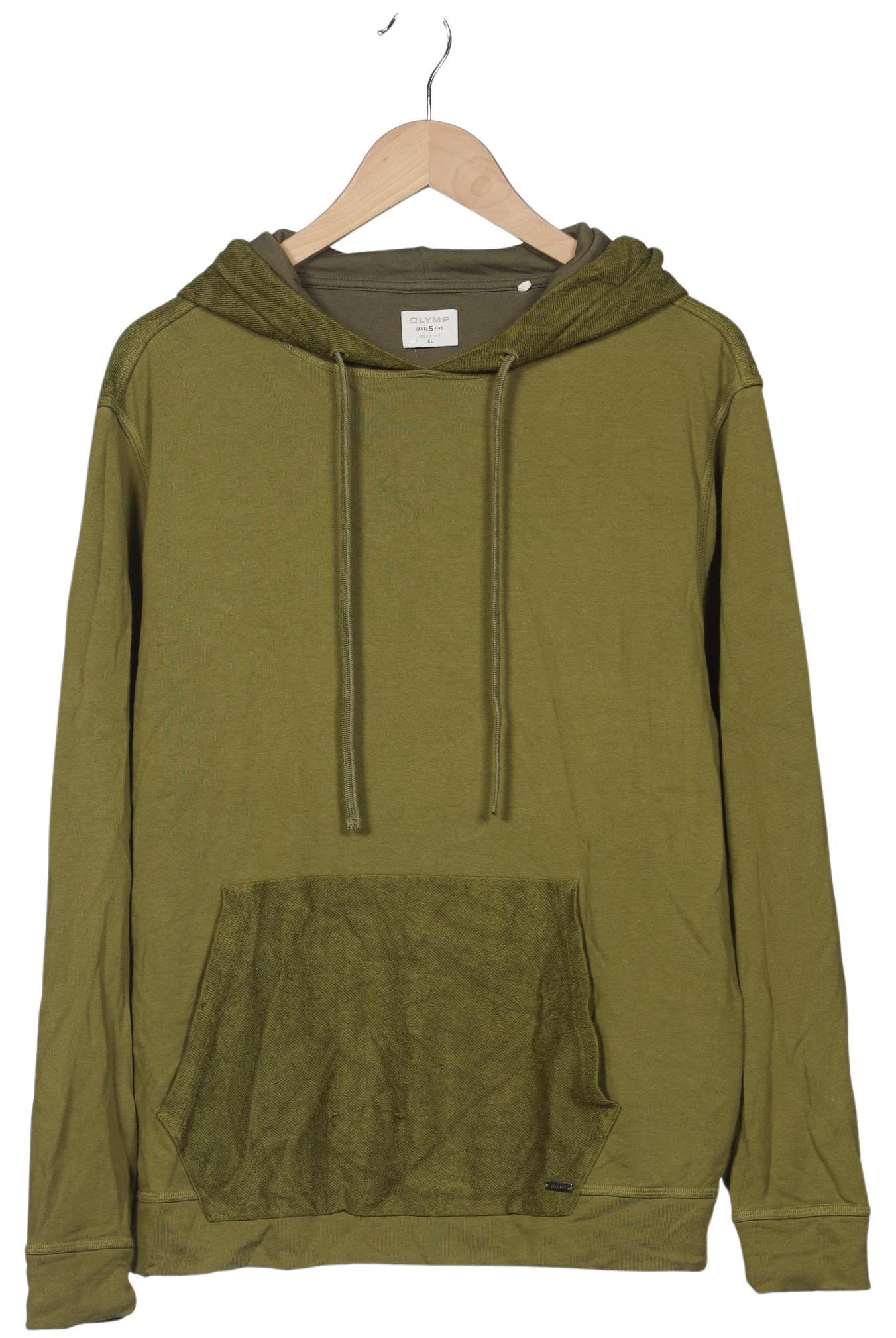 

Olymp Herren Kapuzenpullover, grün, Gr. 54