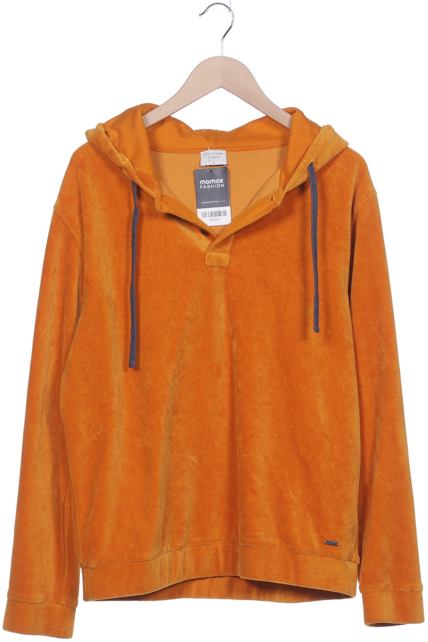 

Olymp Herren Kapuzenpullover, orange, Gr. 48