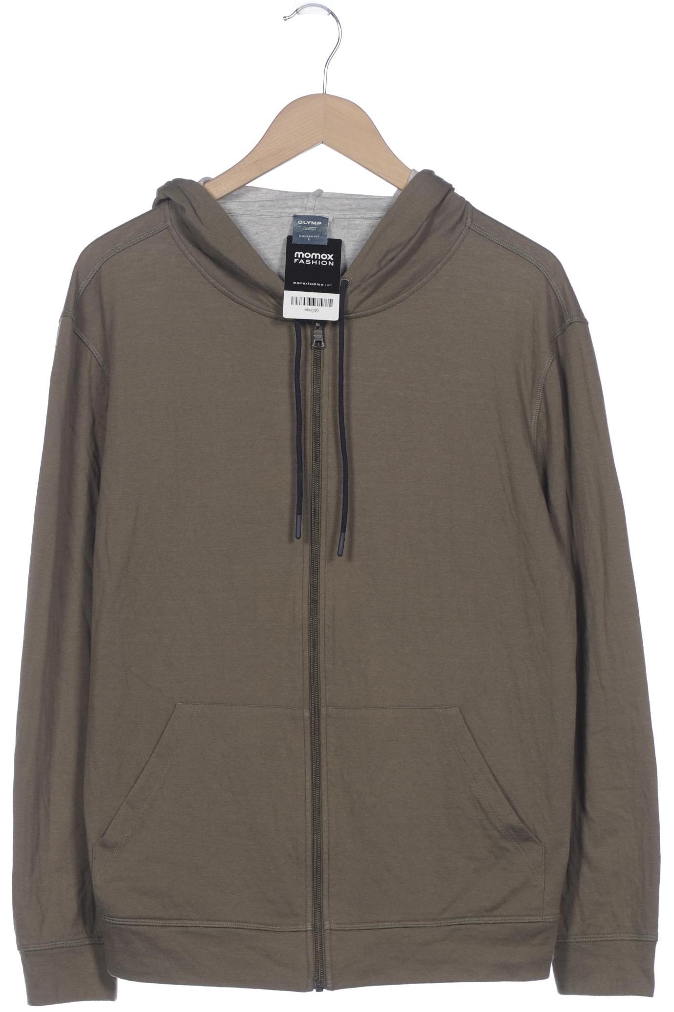 

Olymp Herren Kapuzenpullover, grün, Gr. 52
