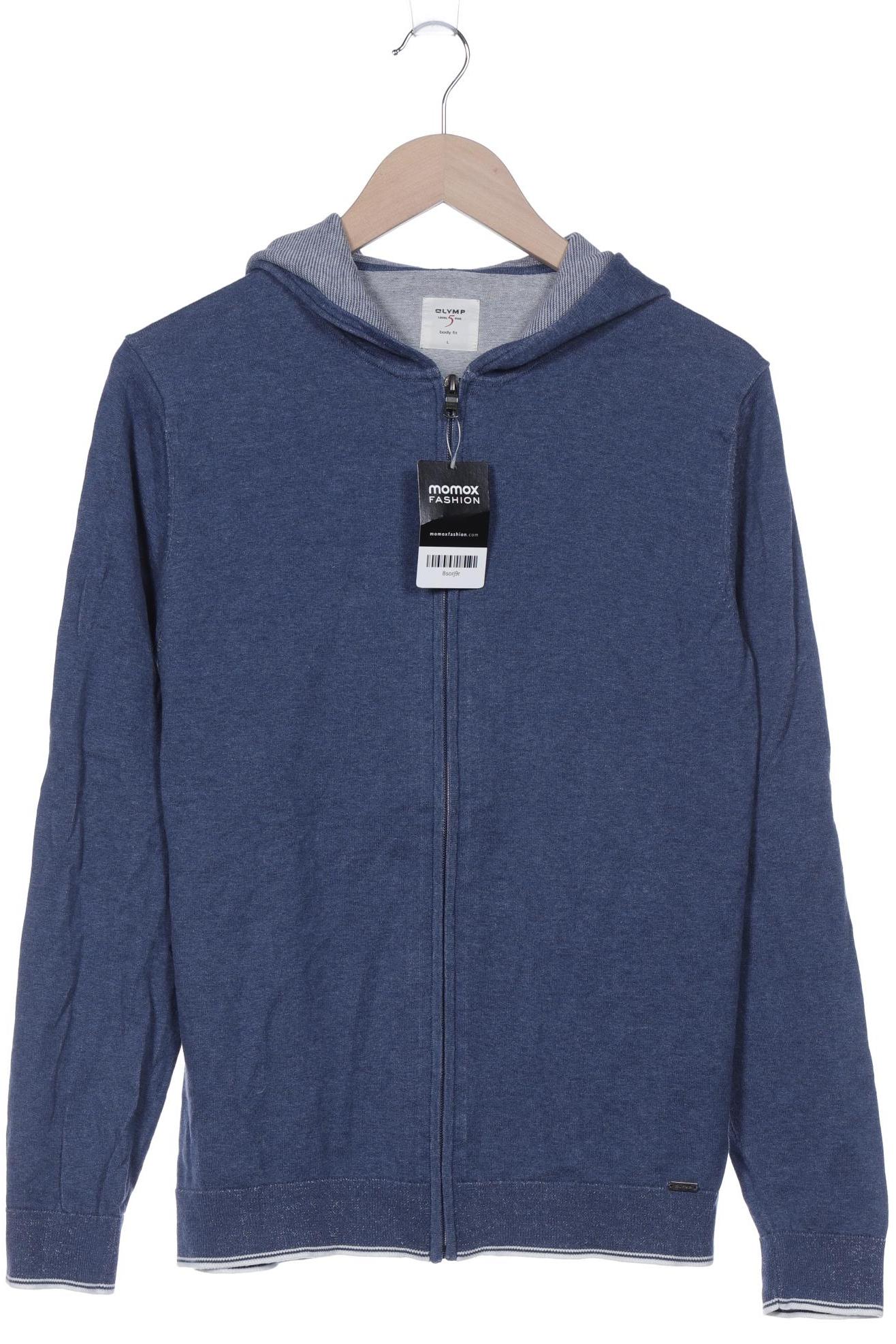 

Olymp Herren Kapuzenpullover, blau, Gr. 52