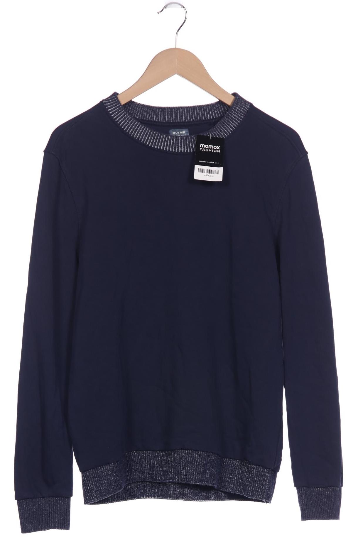 

Olymp Herren Langarmshirt, marineblau, Gr. 48