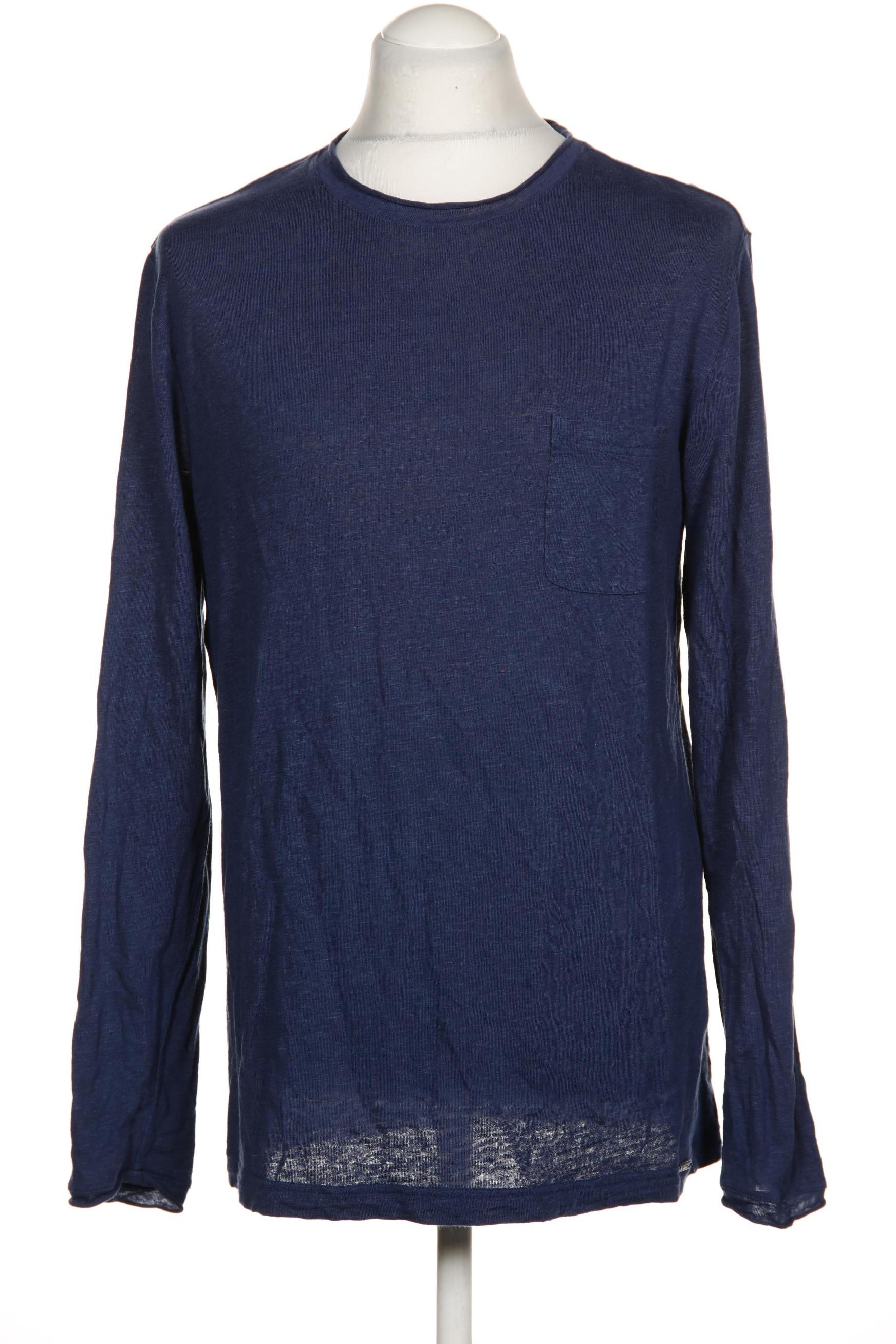 

Olymp Herren Langarmshirt, marineblau, Gr. 48