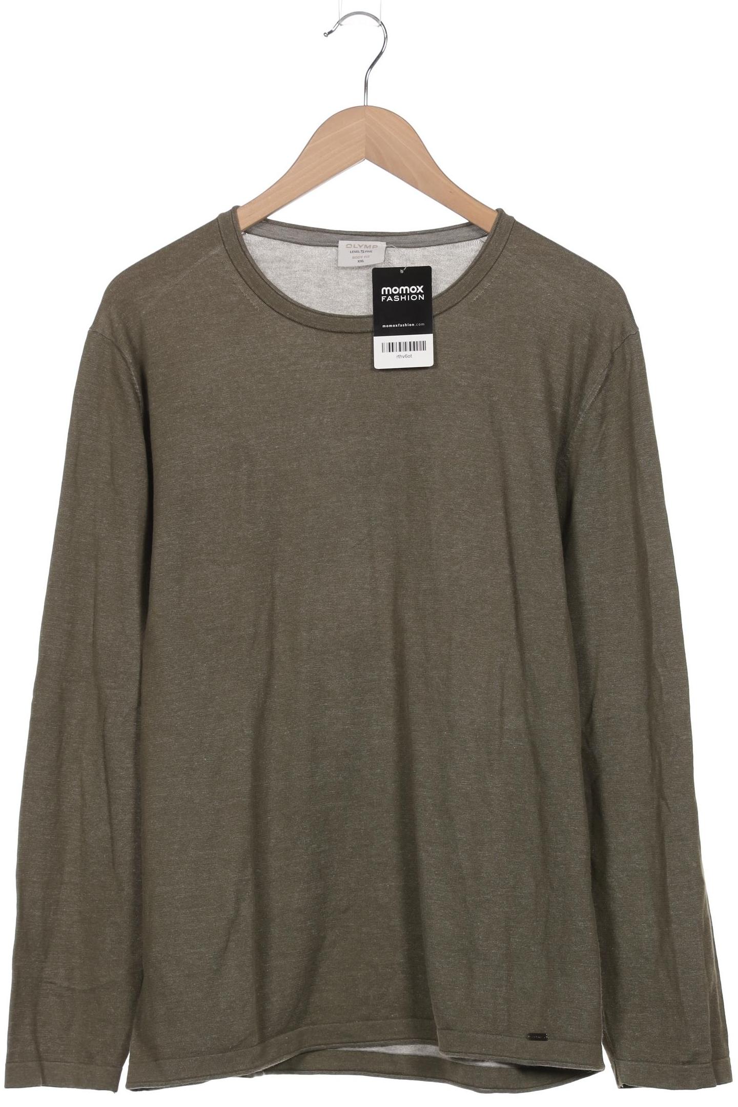 

Olymp Herren Langarmshirt, grün, Gr. 56