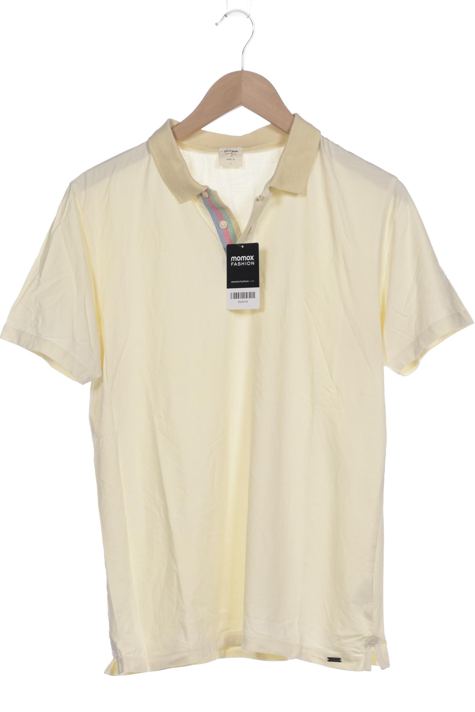 

Olymp Herren Poloshirt, gelb, Gr. 52