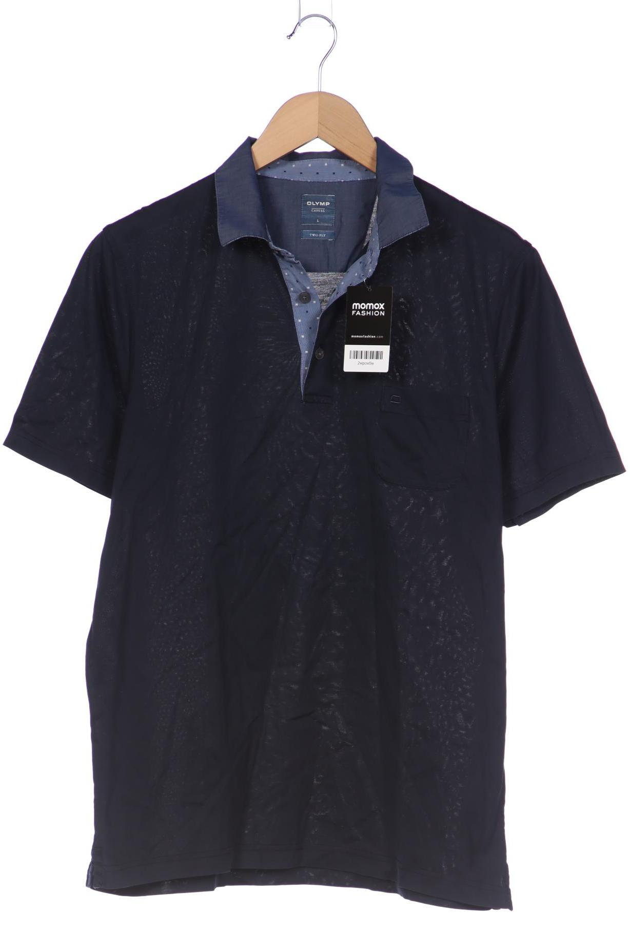 

Olymp Herren Poloshirt, marineblau