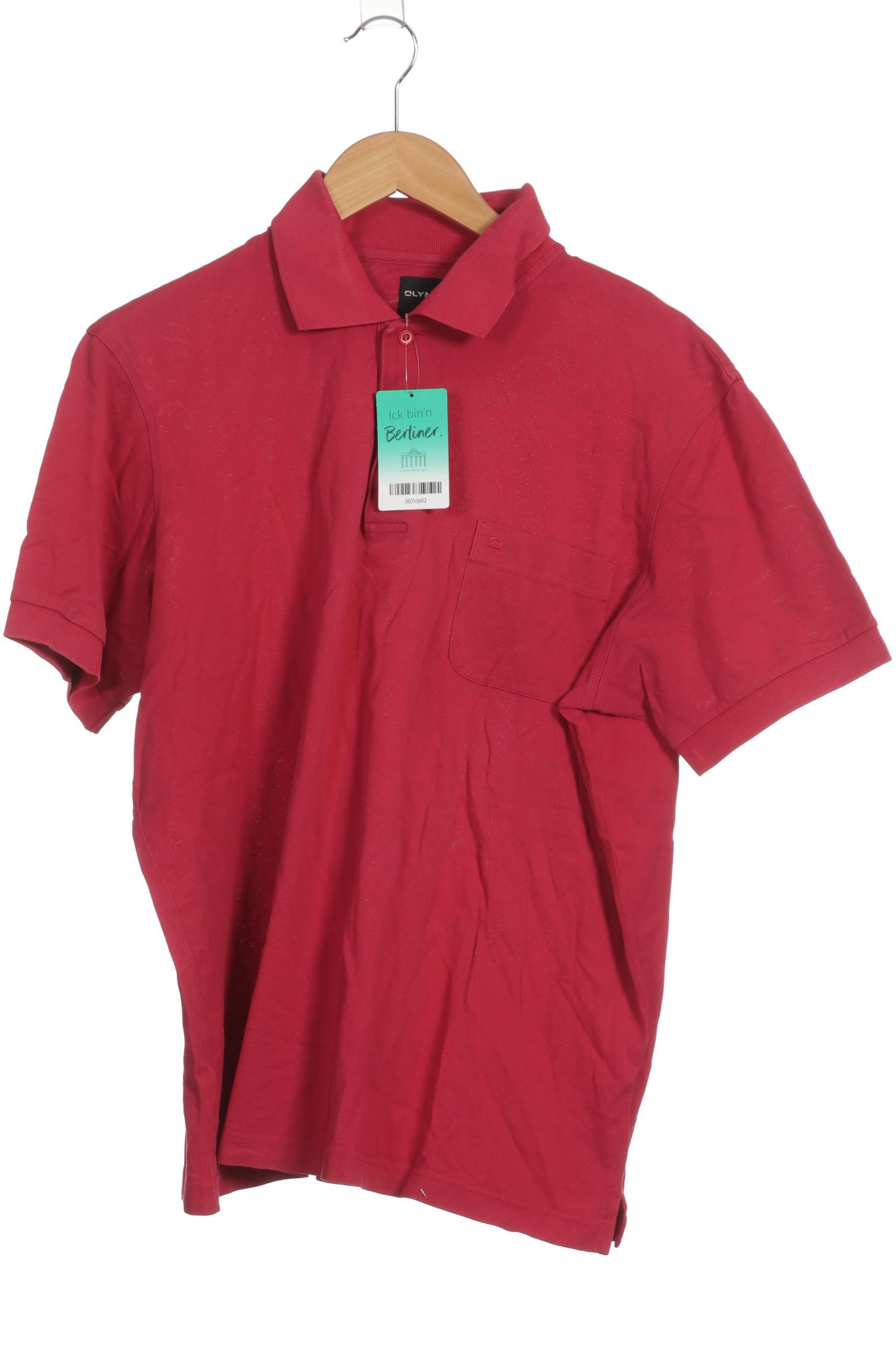 

Olymp Herren Poloshirt, pink, Gr.