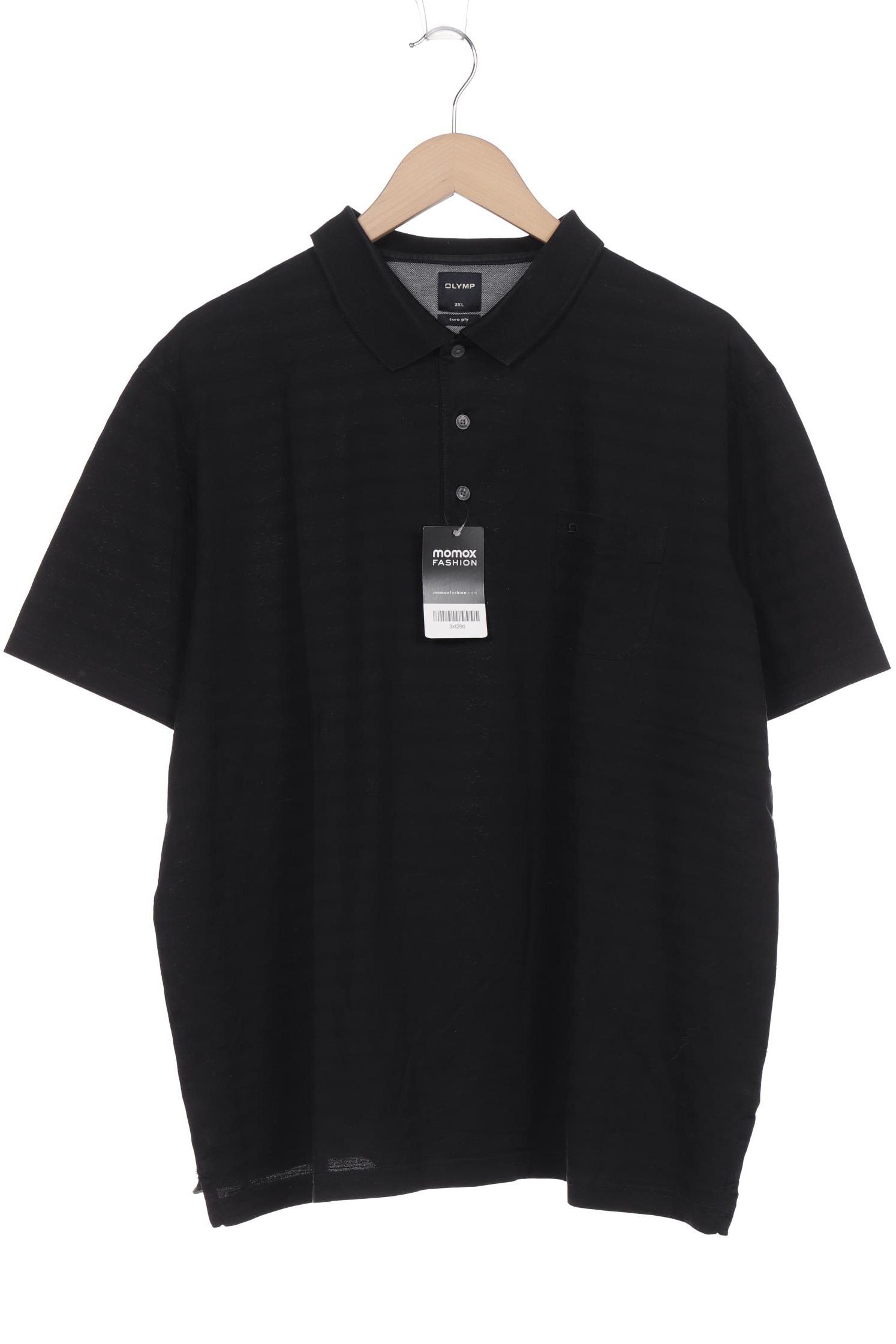 

Olymp Herren Poloshirt, schwarz