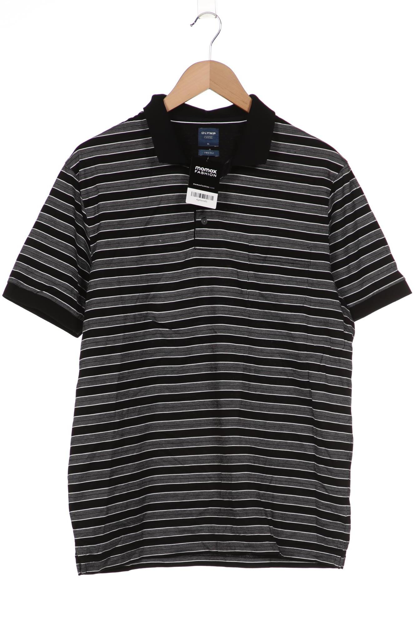 

Olymp Herren Poloshirt, schwarz