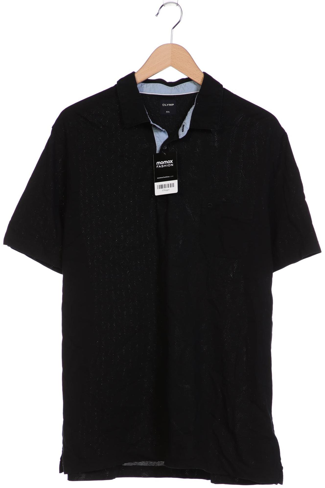 

Olymp Herren Poloshirt, schwarz, Gr. 56