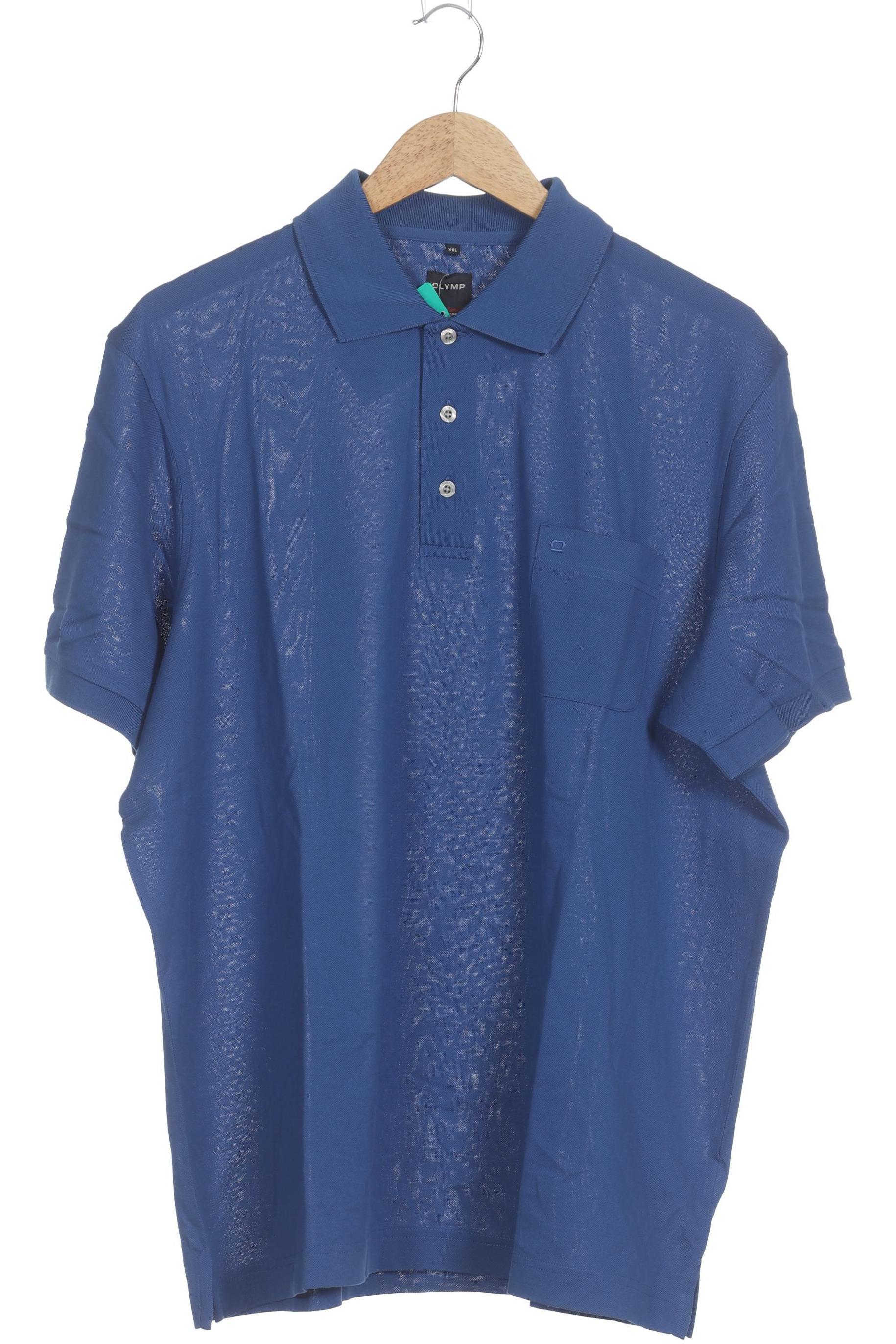 

Olymp Herren Poloshirt, blau, Gr.