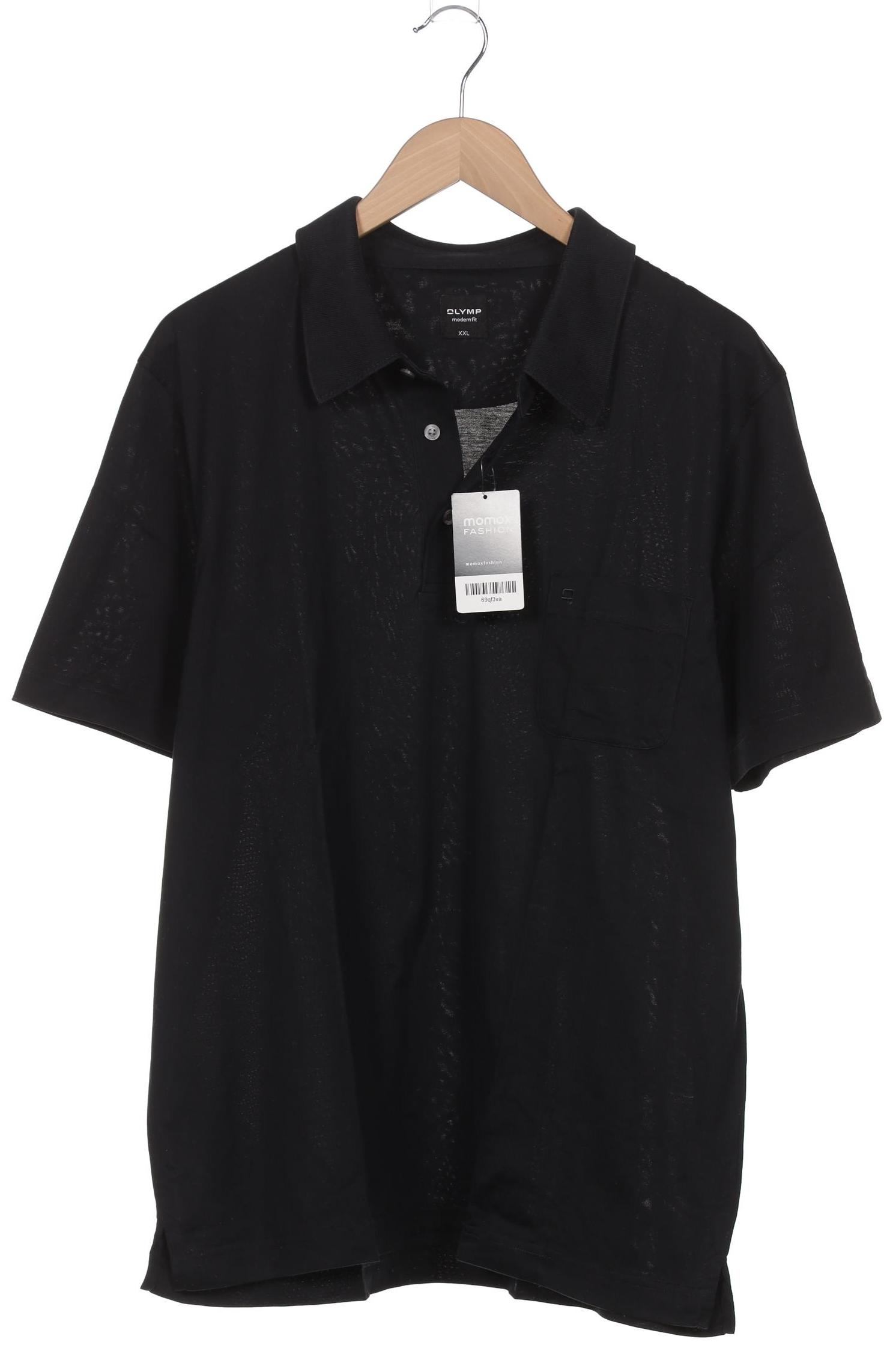 

Olymp Herren Poloshirt, schwarz, Gr. 56