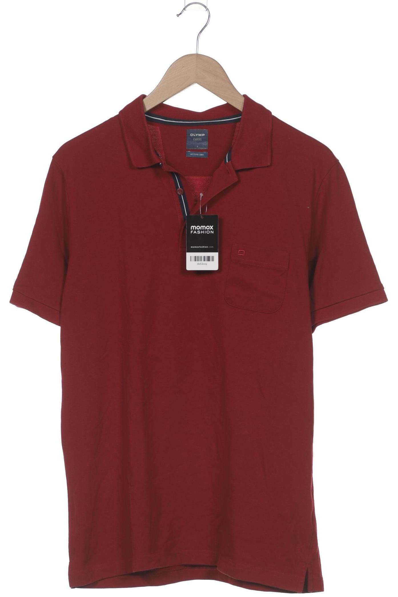 

Olymp Herren Poloshirt, rot, Gr. 52