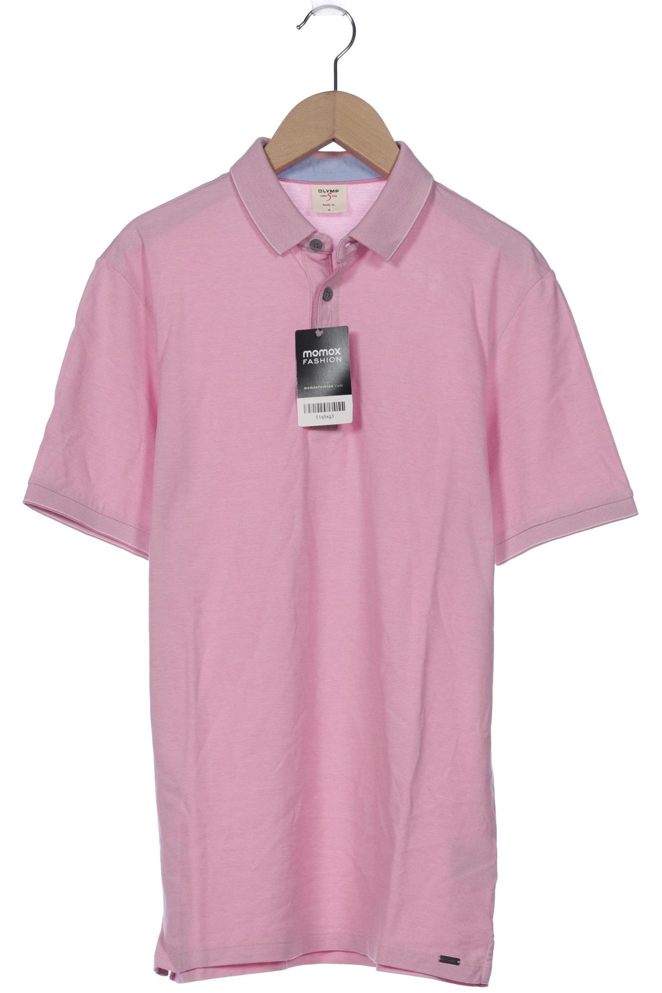 

Olymp Herren Poloshirt, pink, Gr. 46