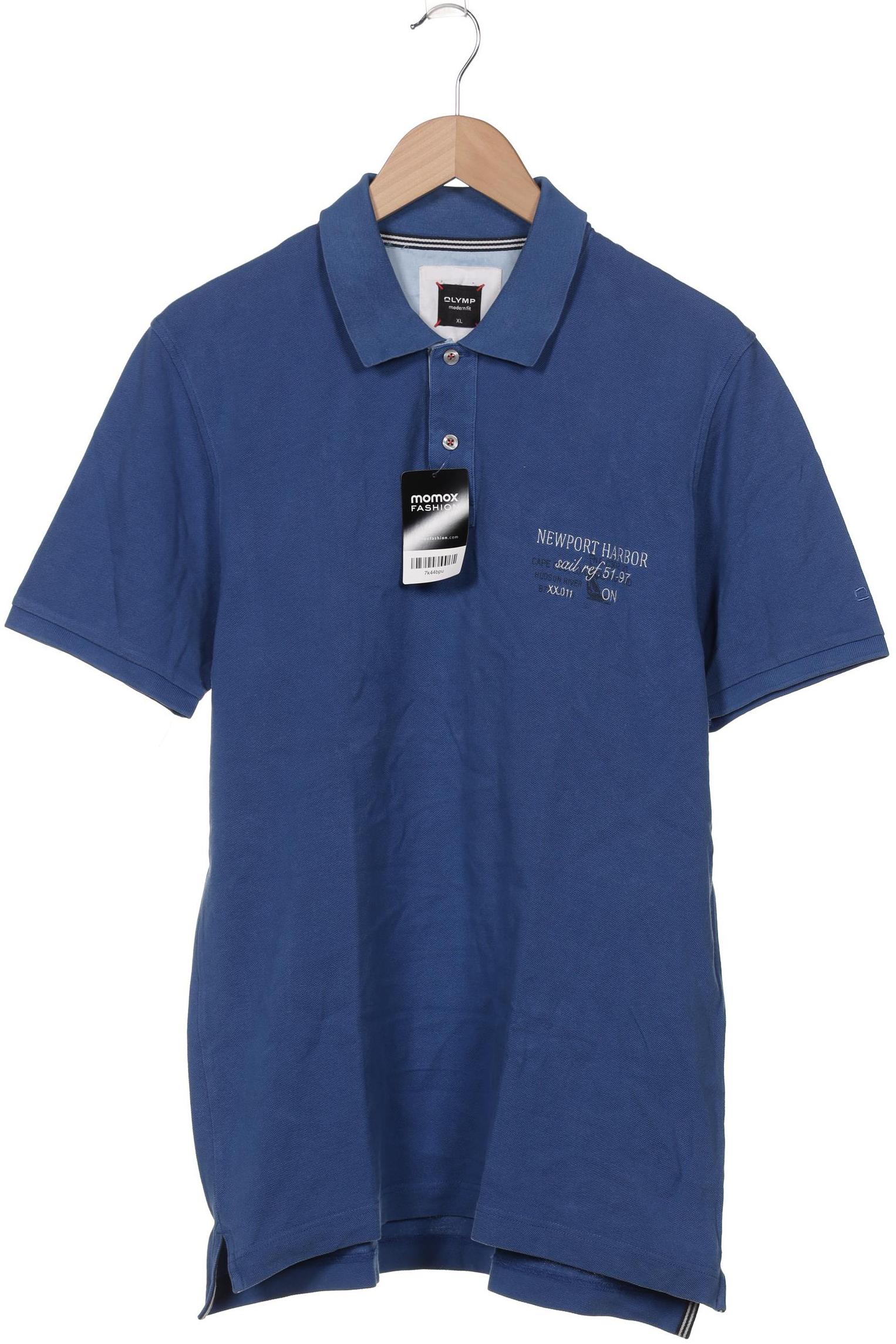 

Olymp Herren Poloshirt, blau, Gr. 54