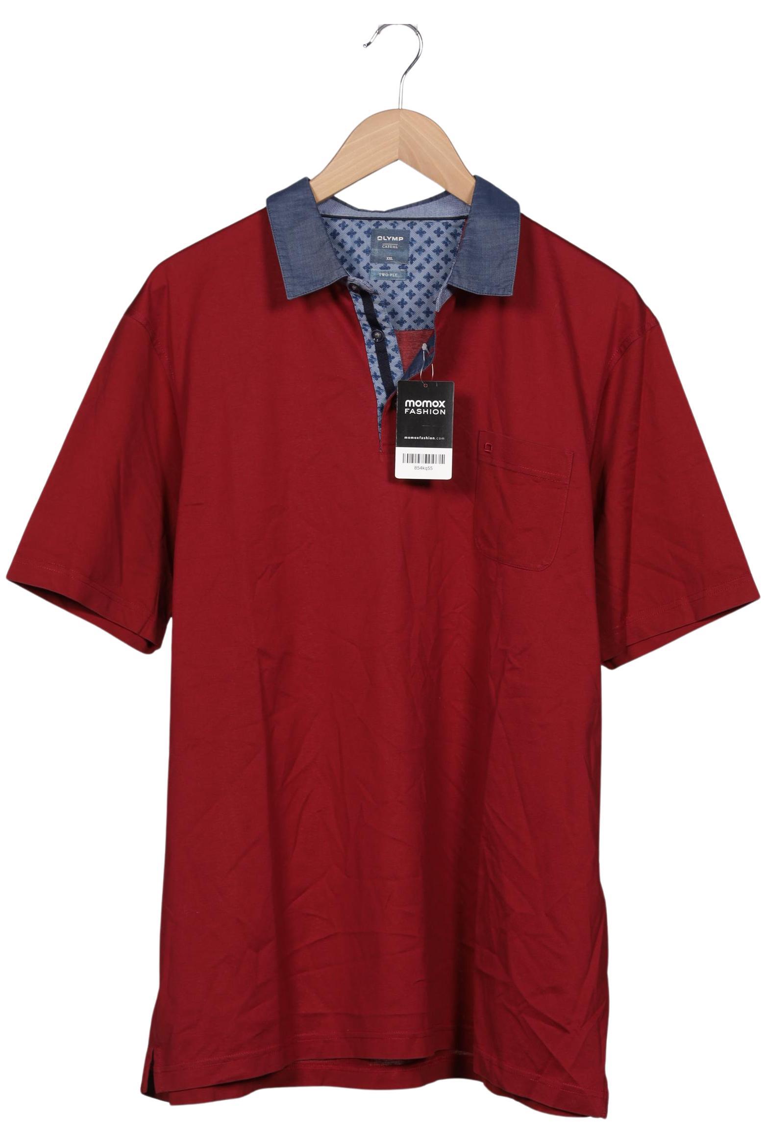 

Olymp Herren Poloshirt, bordeaux, Gr. 56