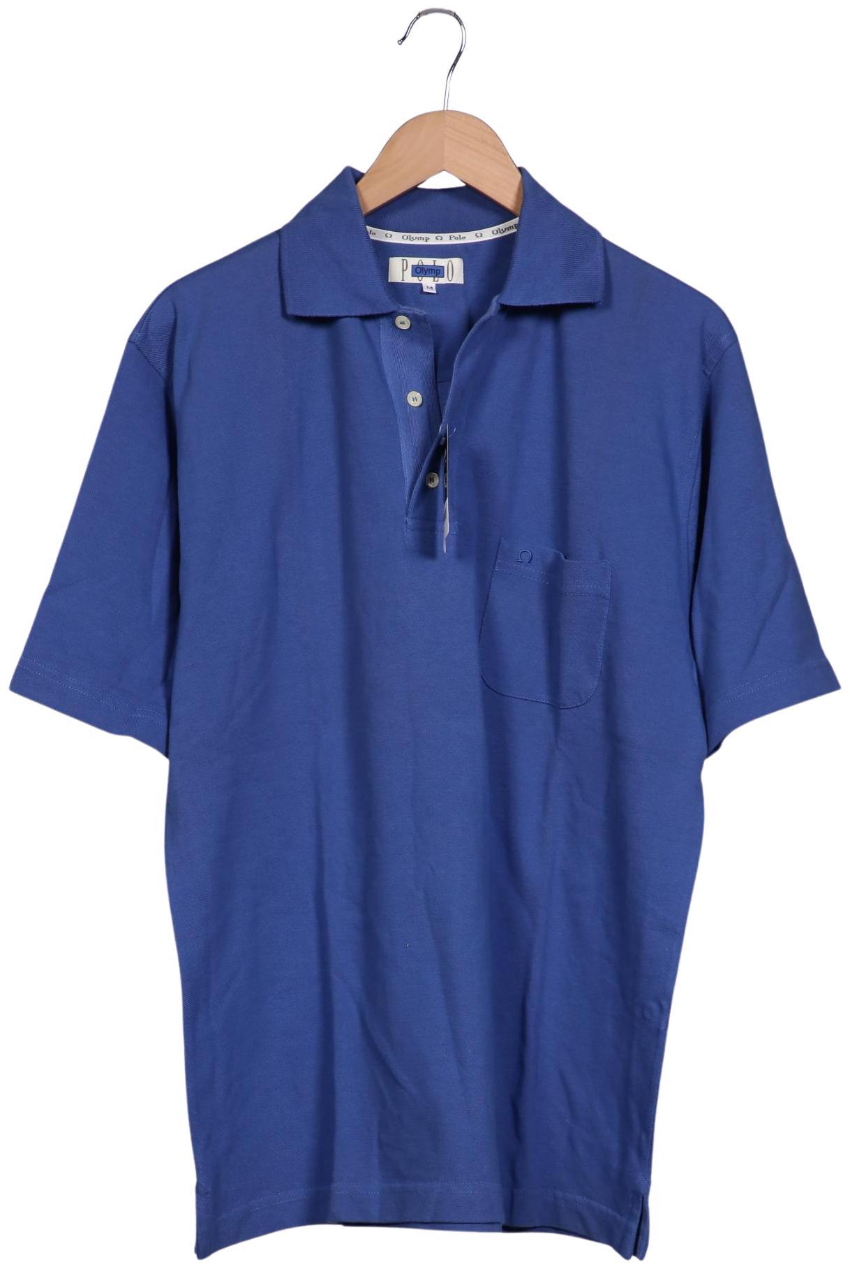 

Olymp Herren Poloshirt, blau, Gr. 48