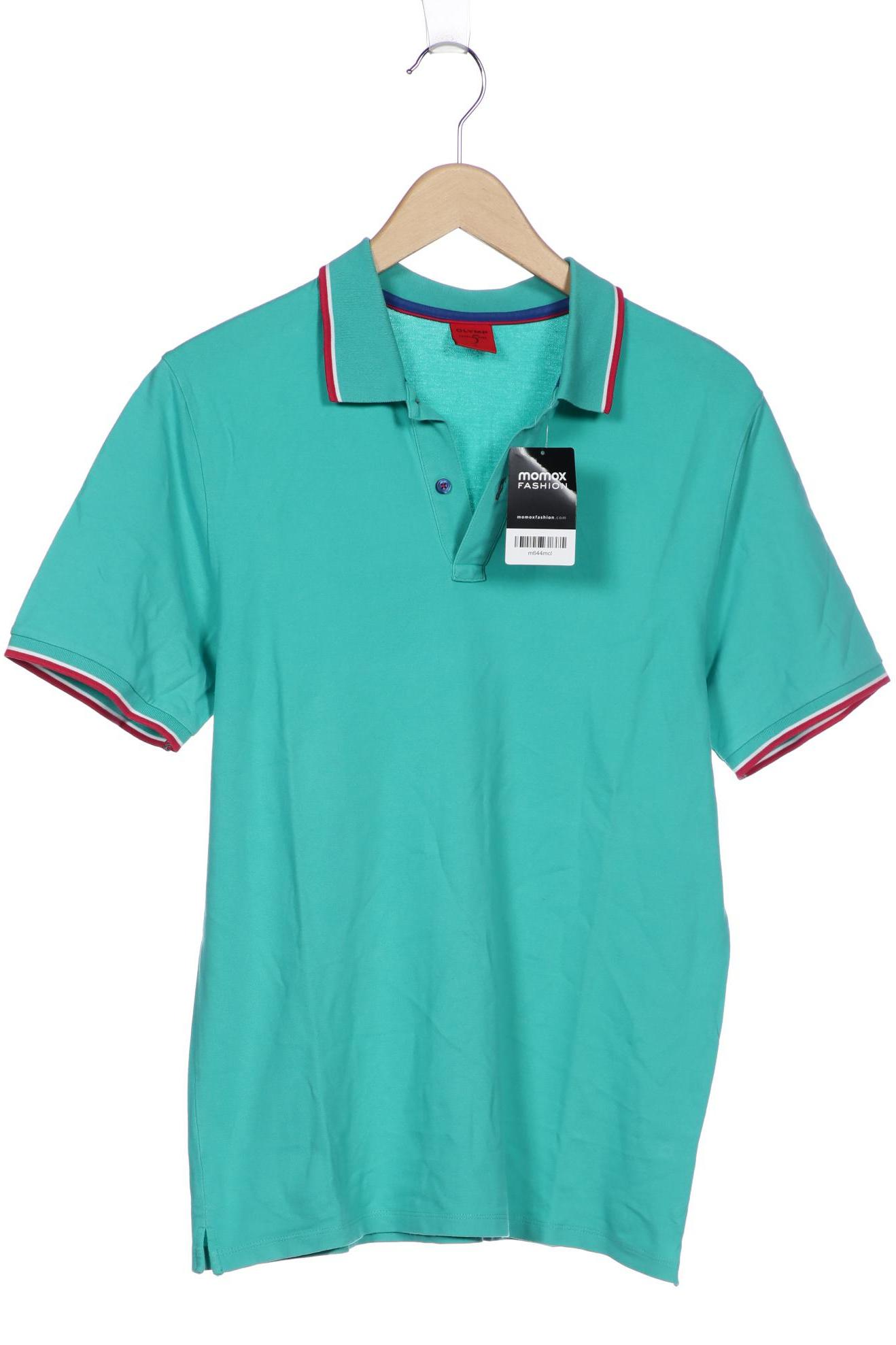 

Olymp Herren Poloshirt, türkis, Gr. 52