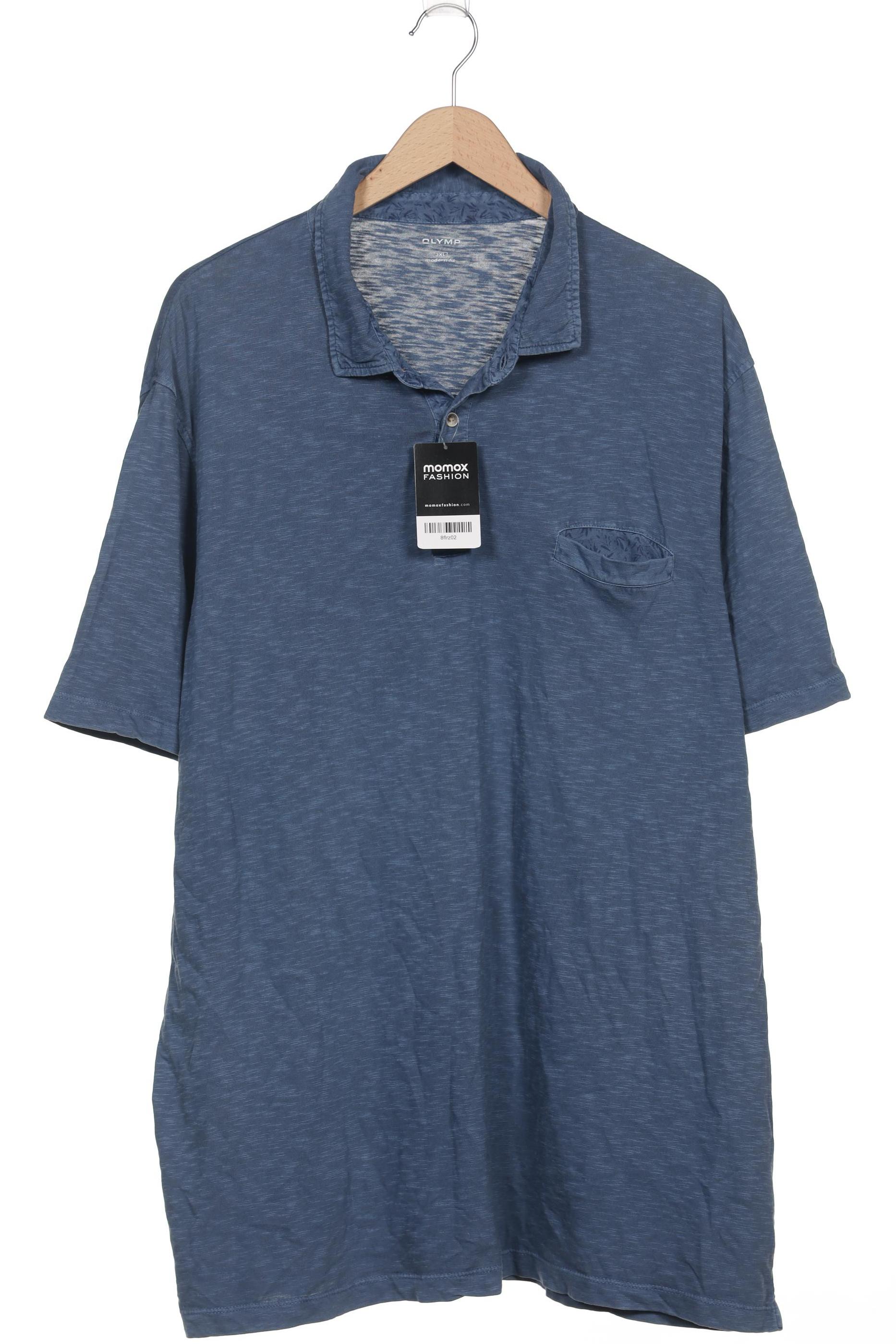 

Olymp Herren Poloshirt, blau, Gr. 58