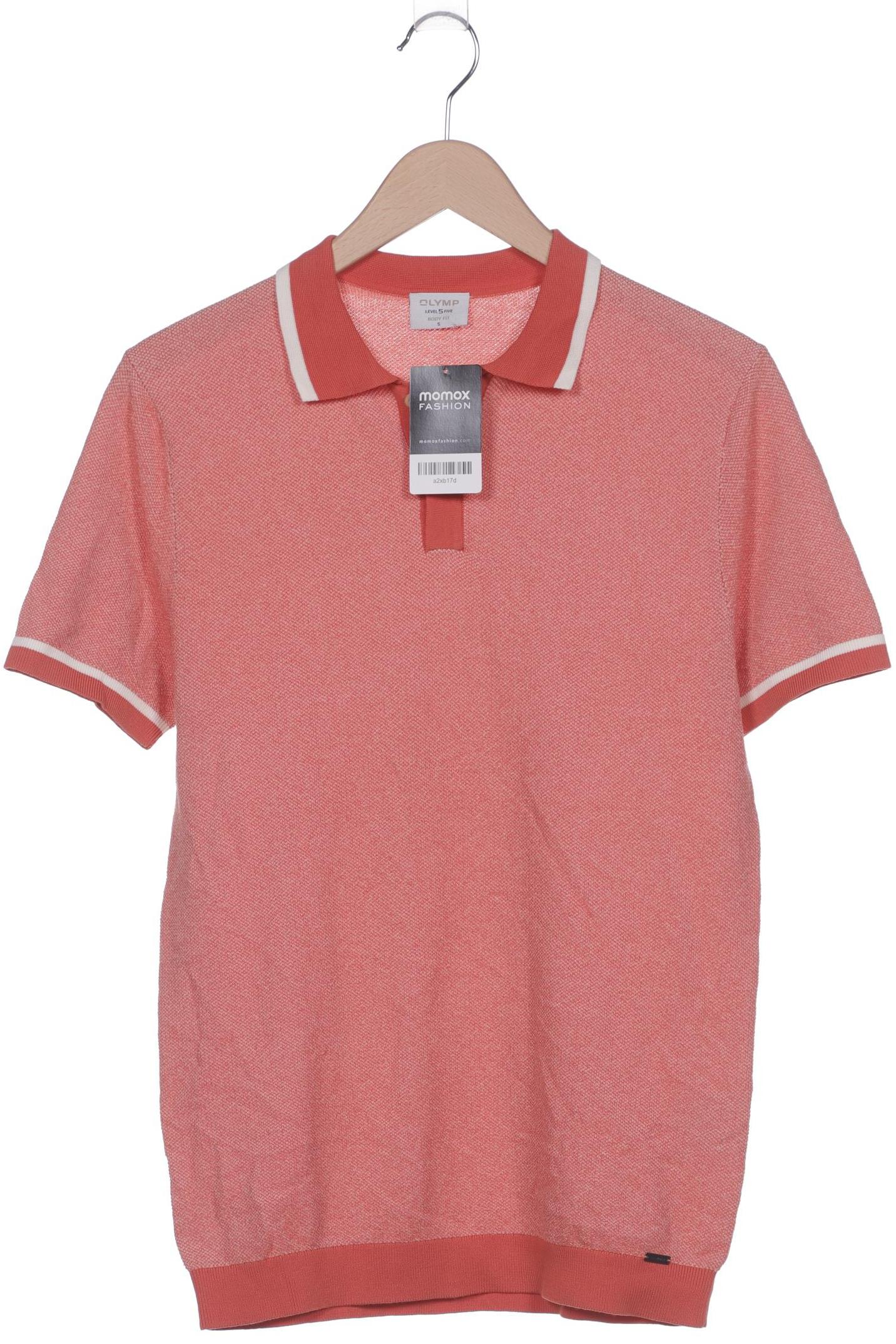

Olymp Herren Poloshirt, orange, Gr. 46
