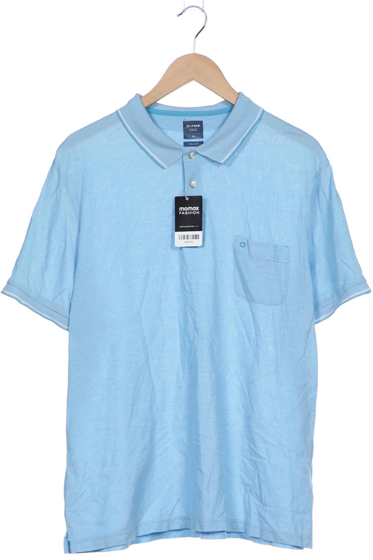 

Olymp Herren Poloshirt, hellblau, Gr. 56