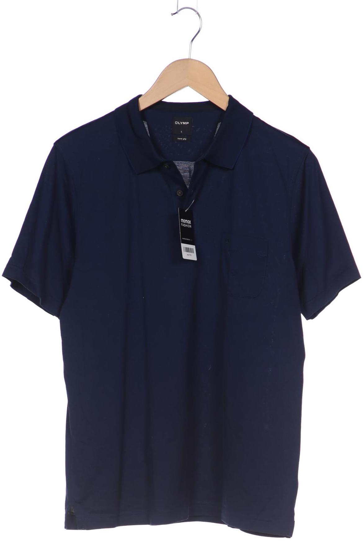 

Olymp Herren Poloshirt, marineblau