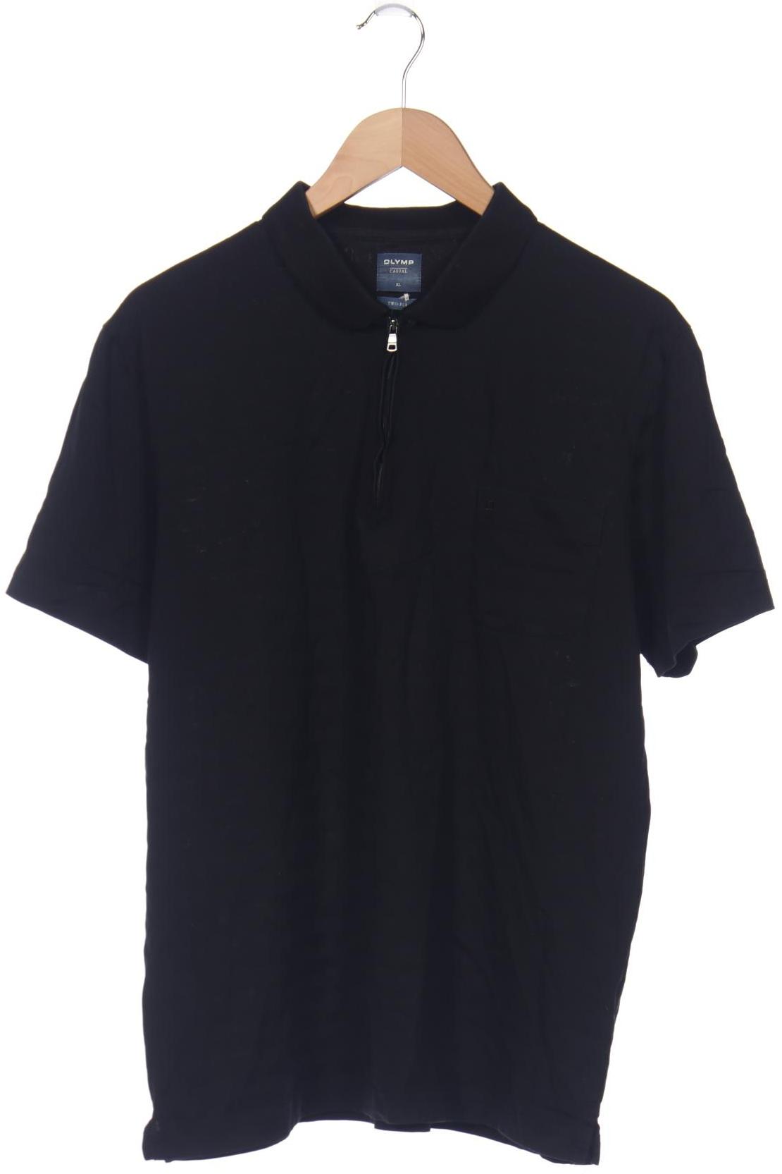 

Olymp Herren Poloshirt, schwarz