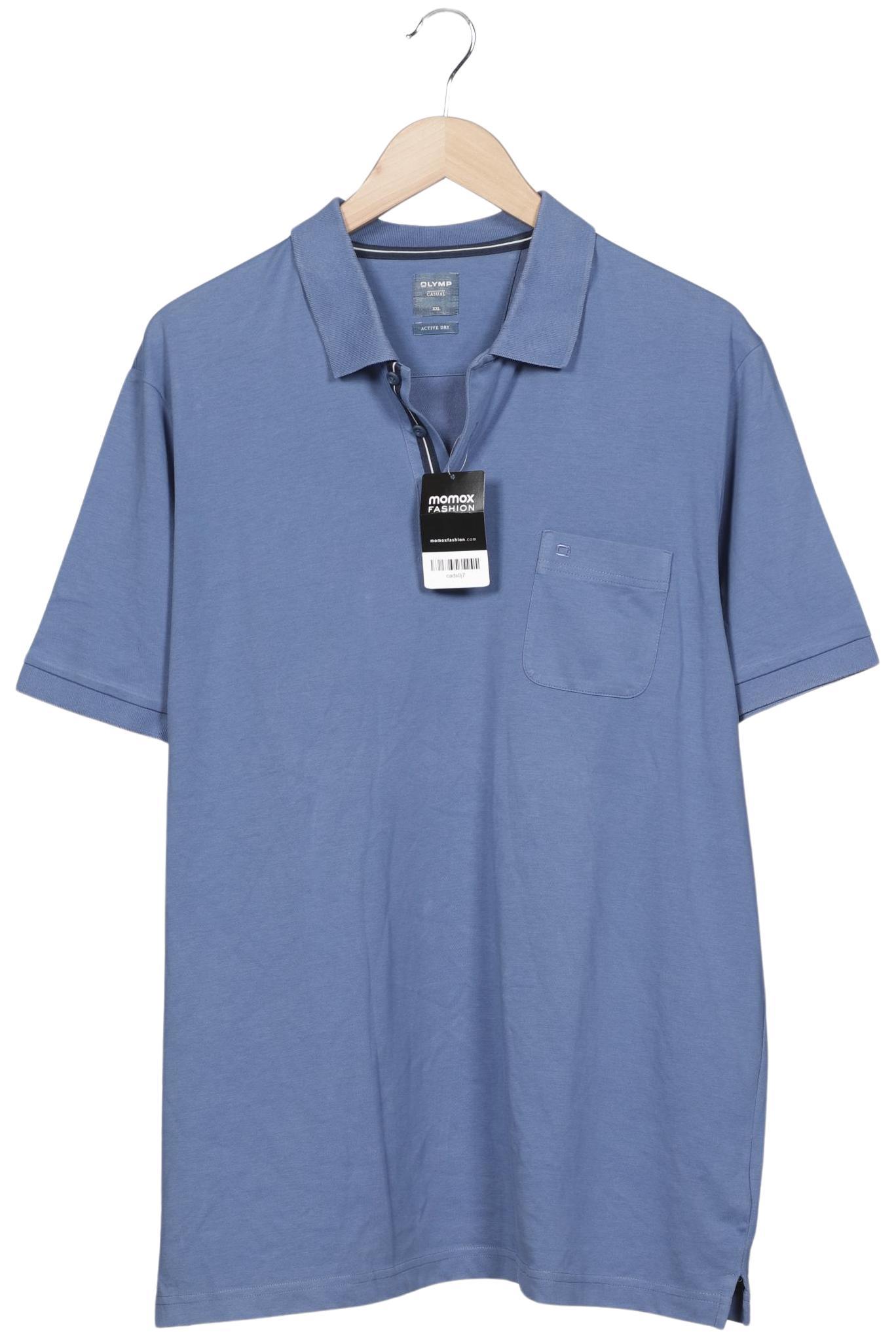

Olymp Herren Poloshirt, blau, Gr. 56