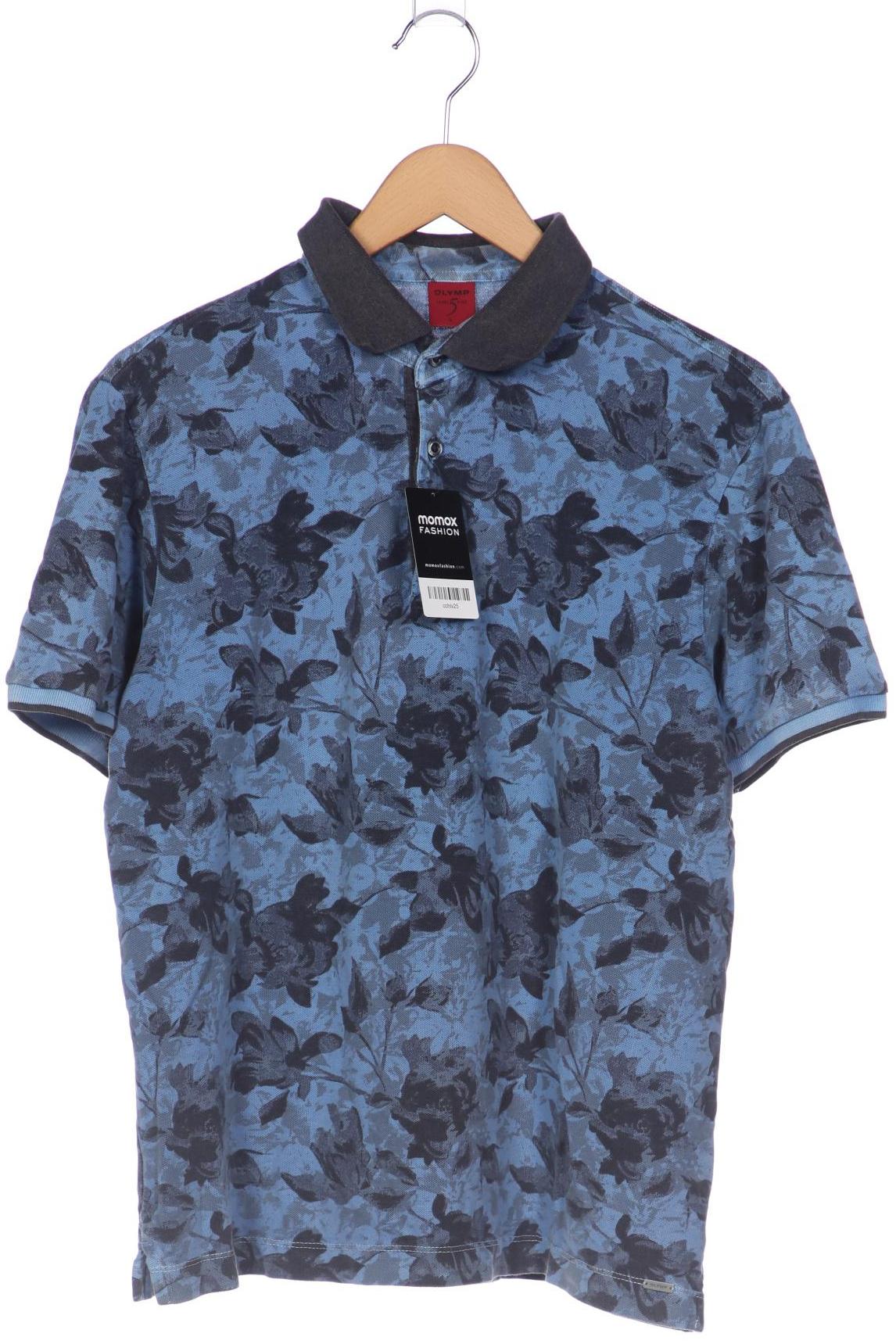 

Olymp Herren Poloshirt, blau, Gr. 52