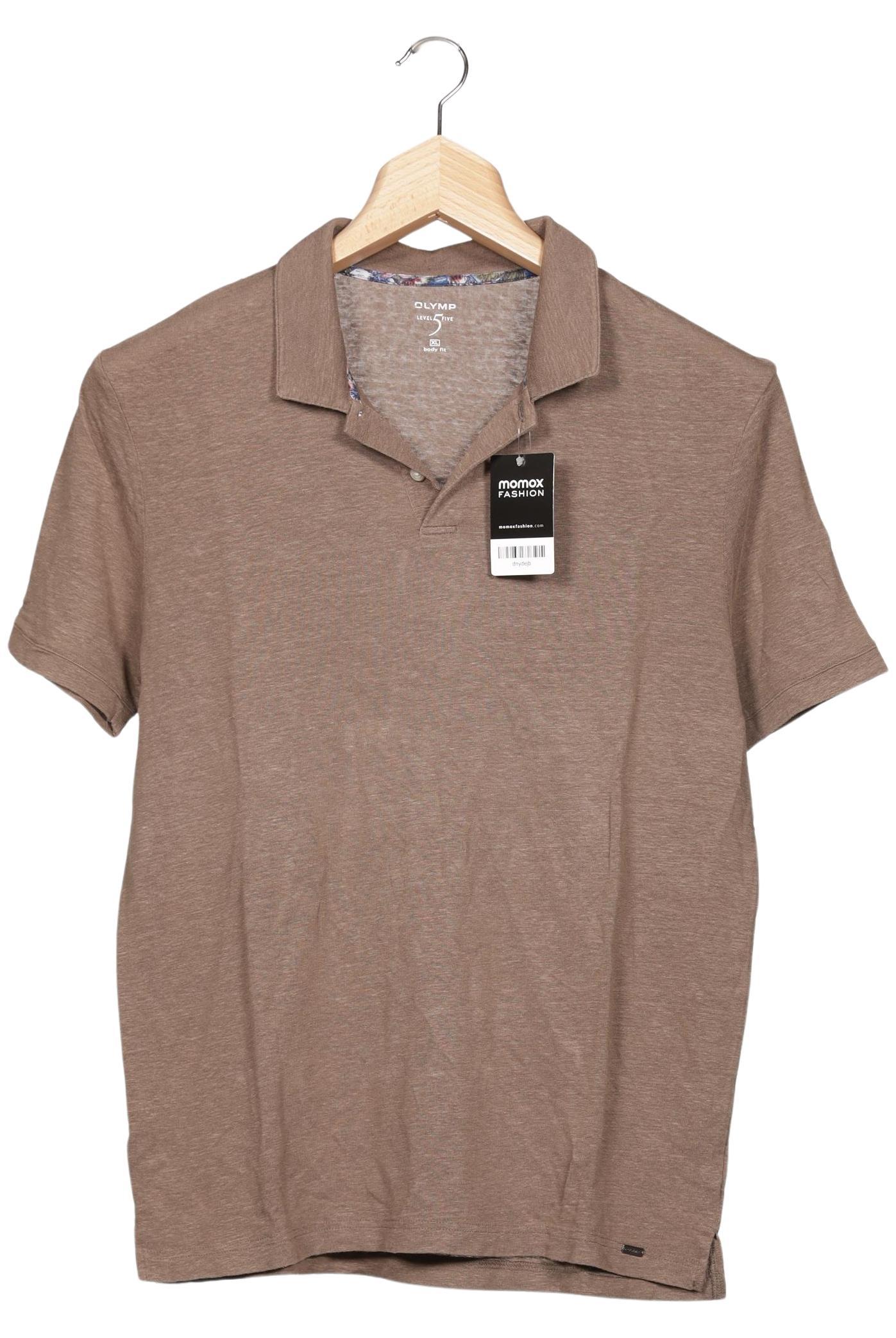 

Olymp Herren Poloshirt, braun, Gr. 54