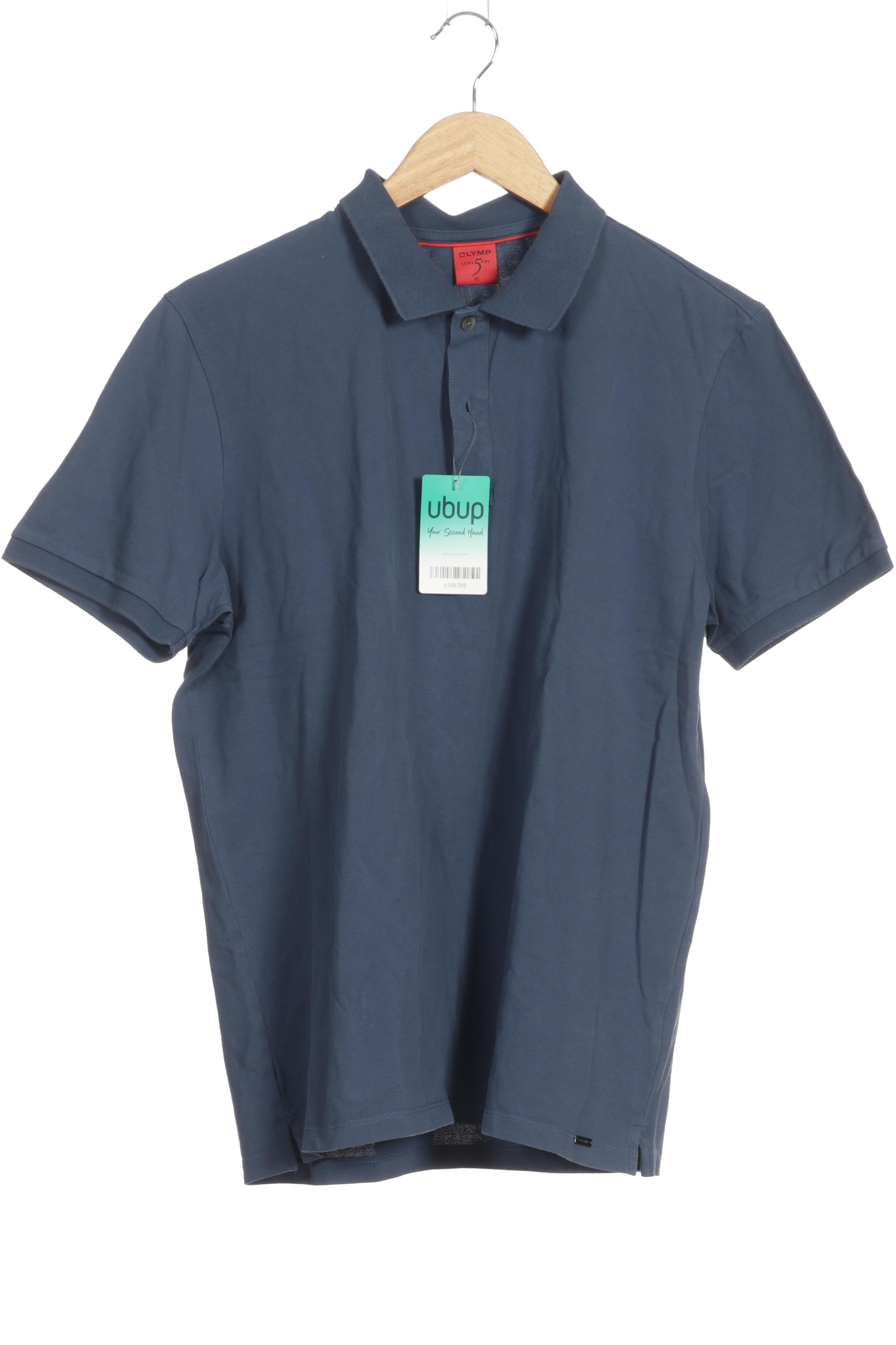 

Olymp Herren Poloshirt, blau, Gr.