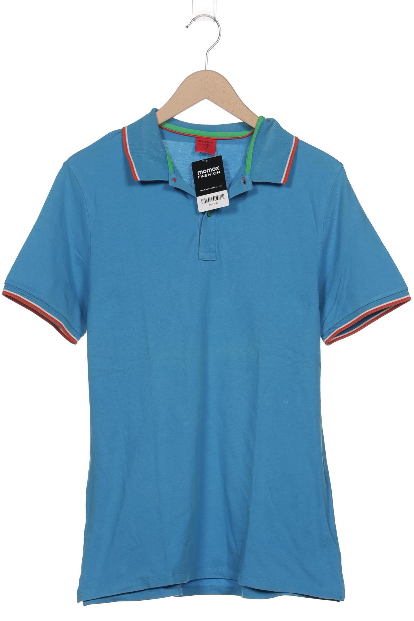 

Olymp Herren Poloshirt, blau, Gr. 52