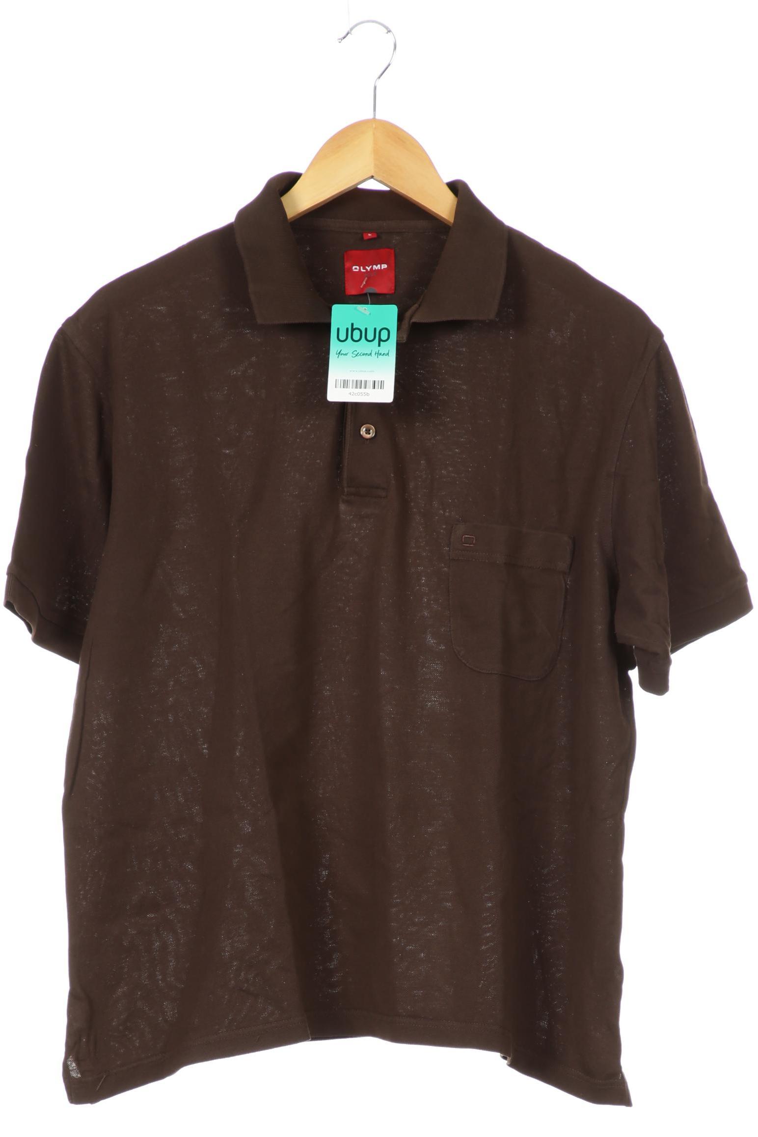 

Olymp Herren Poloshirt, braun, Gr. 52