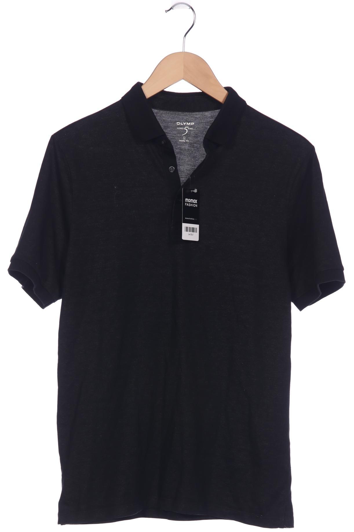 

Olymp Herren Poloshirt, schwarz, Gr. 52