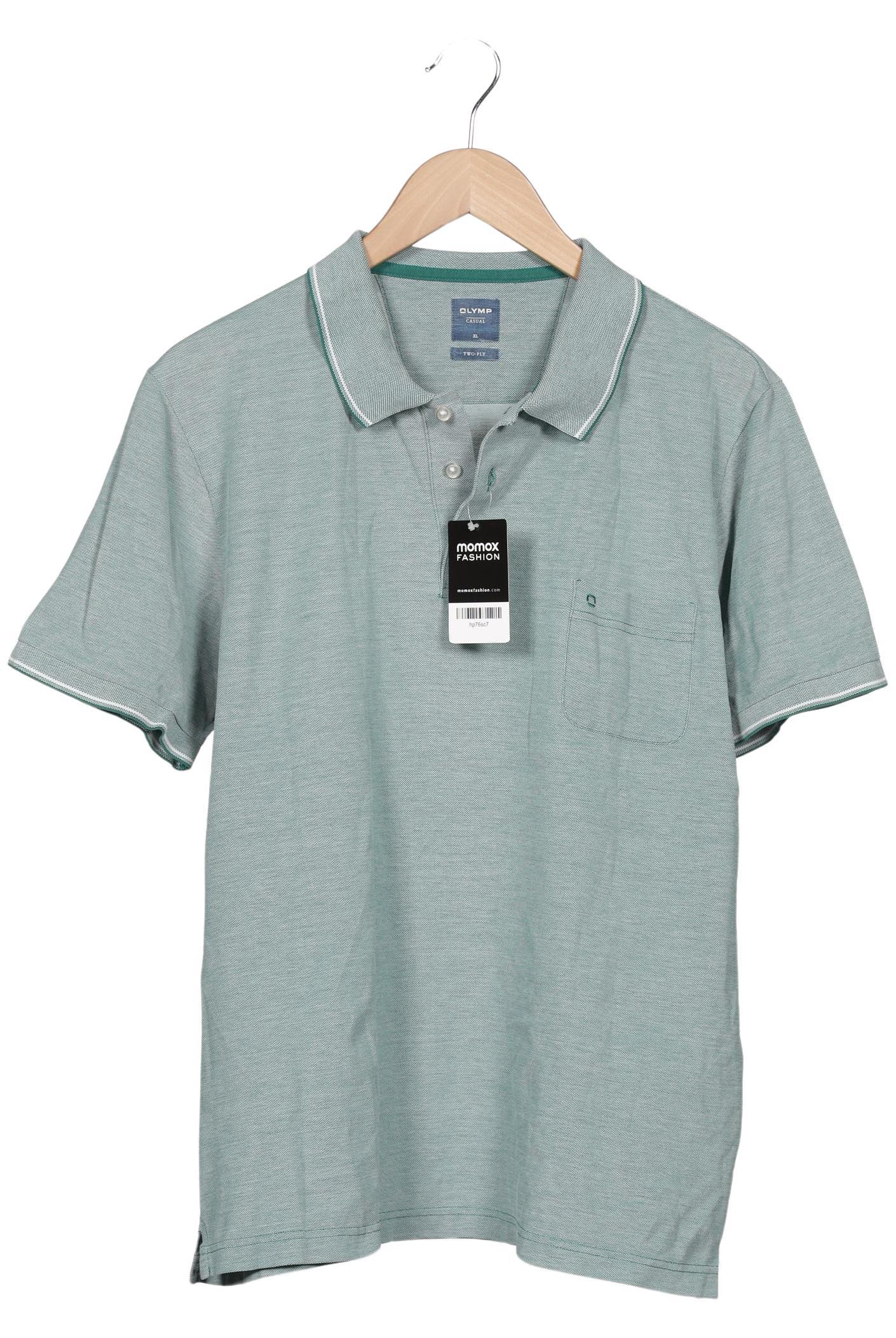 

Olymp Herren Poloshirt, türkis, Gr. 54