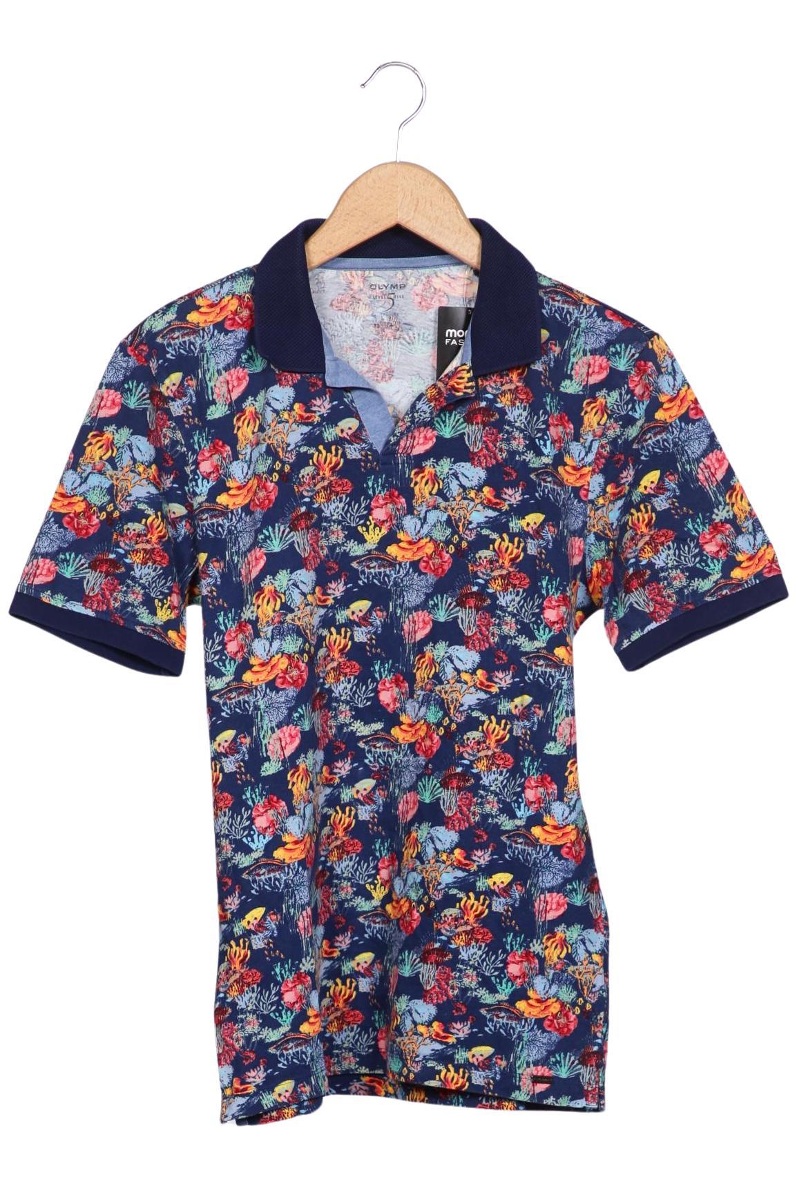 

Olymp Herren Poloshirt, marineblau, Gr. 46