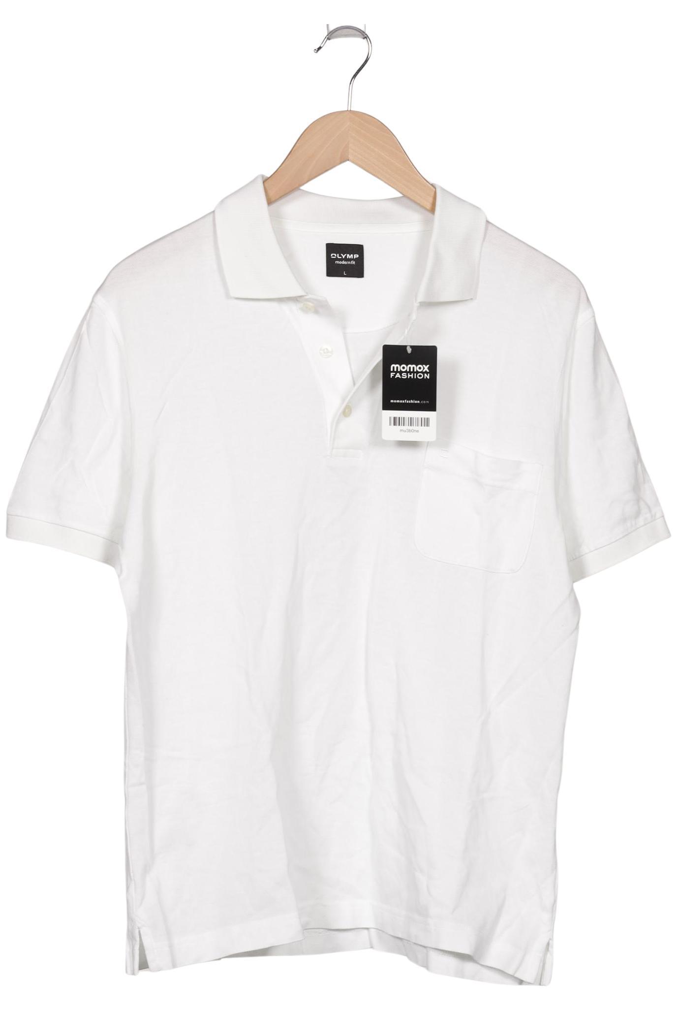 

Olymp Herren Poloshirt, weiß, Gr. 52