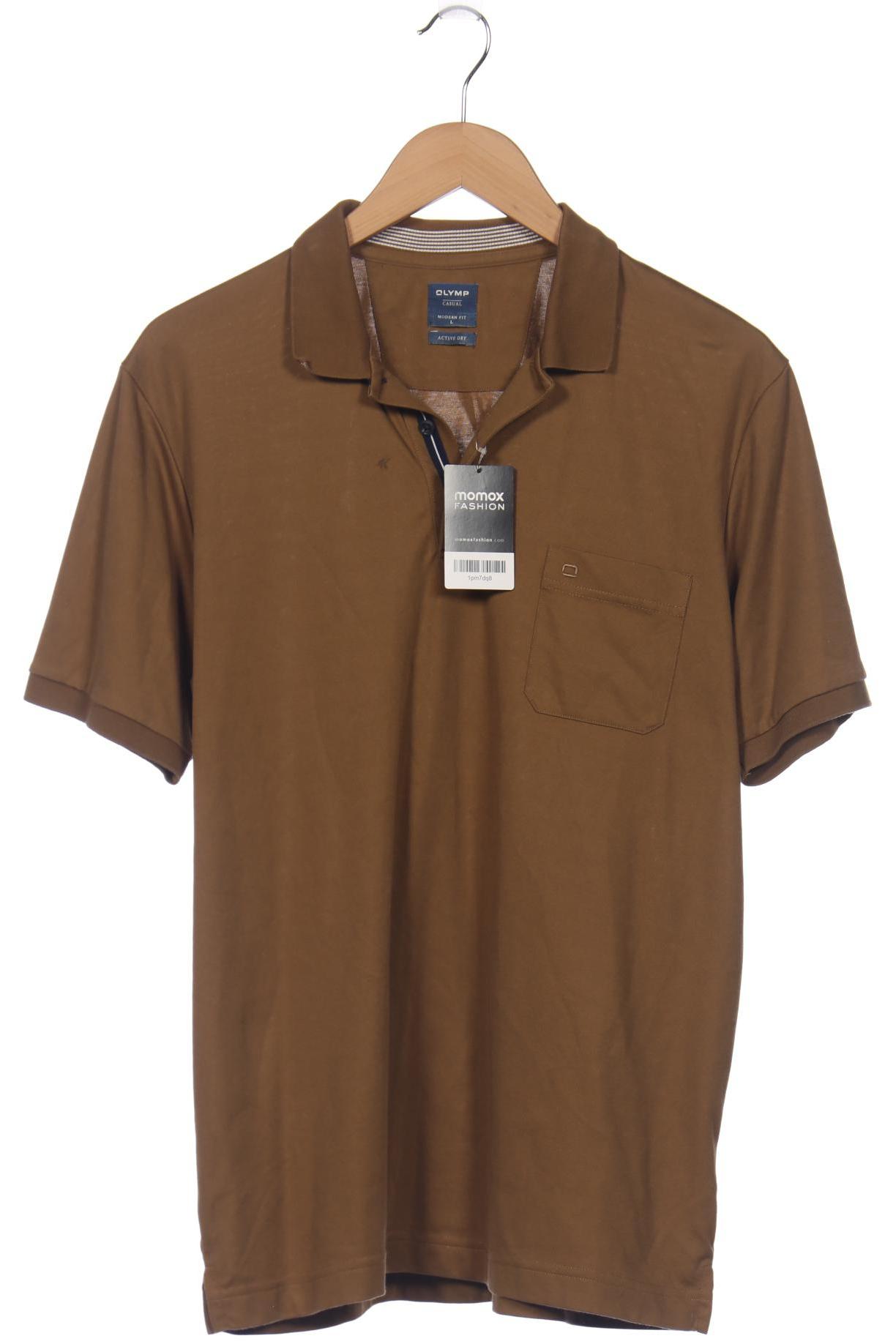 

Olymp Herren Poloshirt, braun, Gr. 52