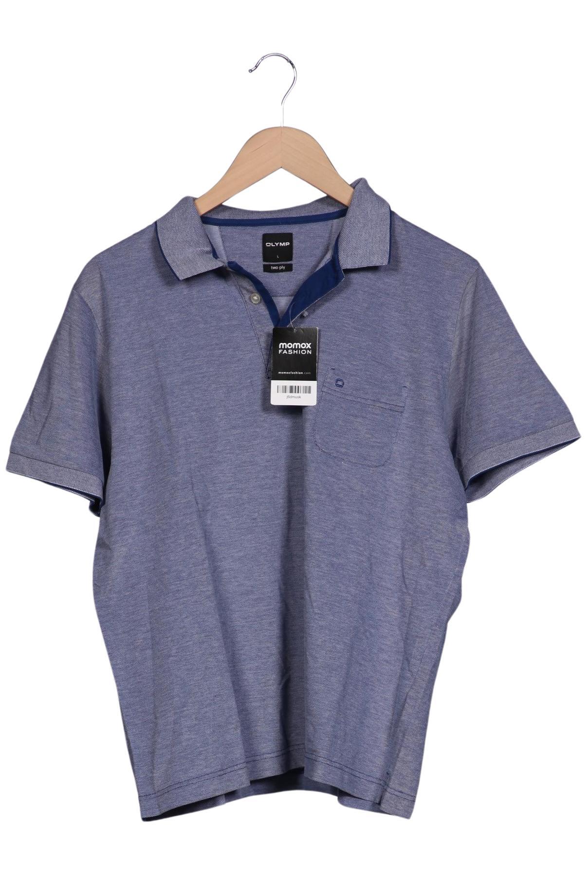 

Olymp Herren Poloshirt, blau, Gr. 52