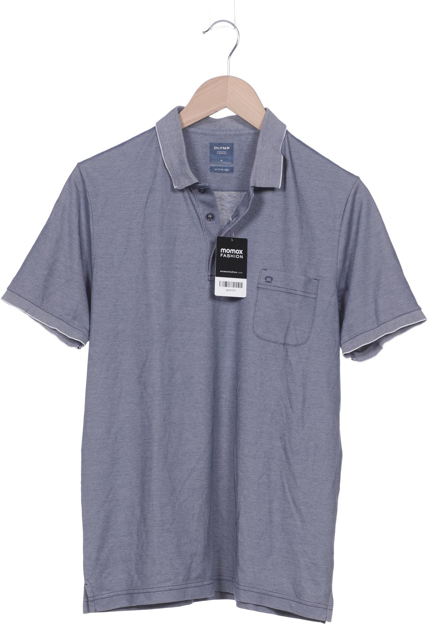 

Olymp Herren Poloshirt, blau, Gr. 48