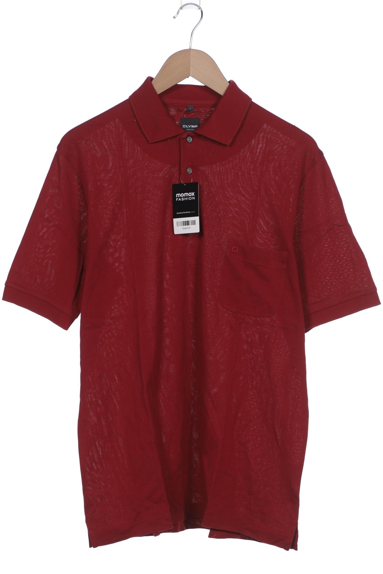 

Olymp Herren Poloshirt, bordeaux, Gr. 52