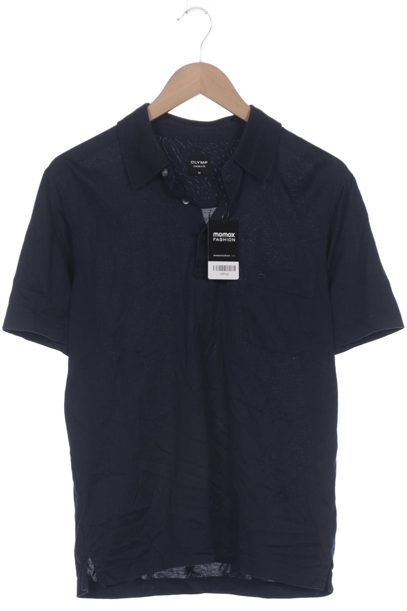 Thumbnail - Olymp Herren Poloshirt, marineblau, Gr. 48