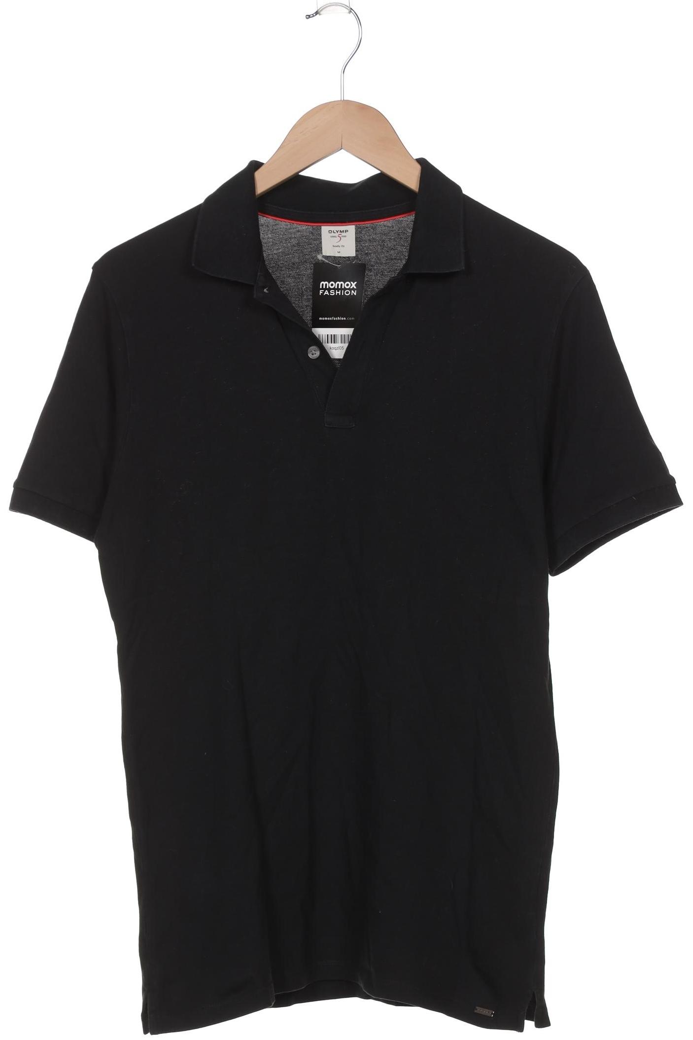 

Olymp Herren Poloshirt, schwarz, Gr. 48